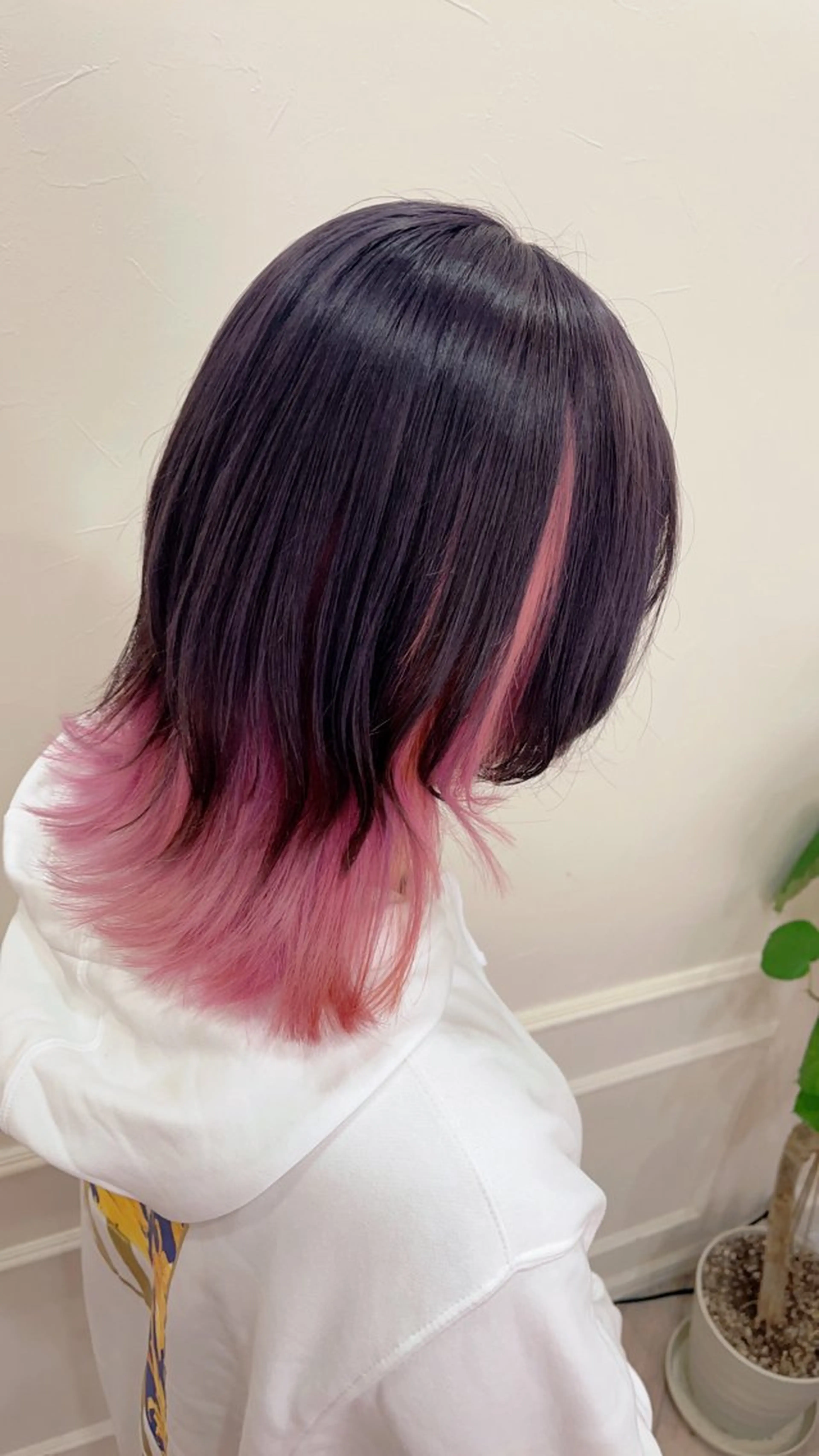 セミロング ウルフカット MIRA/梅田美容室 ブリーチ得意/ツグミのヘアスタイル