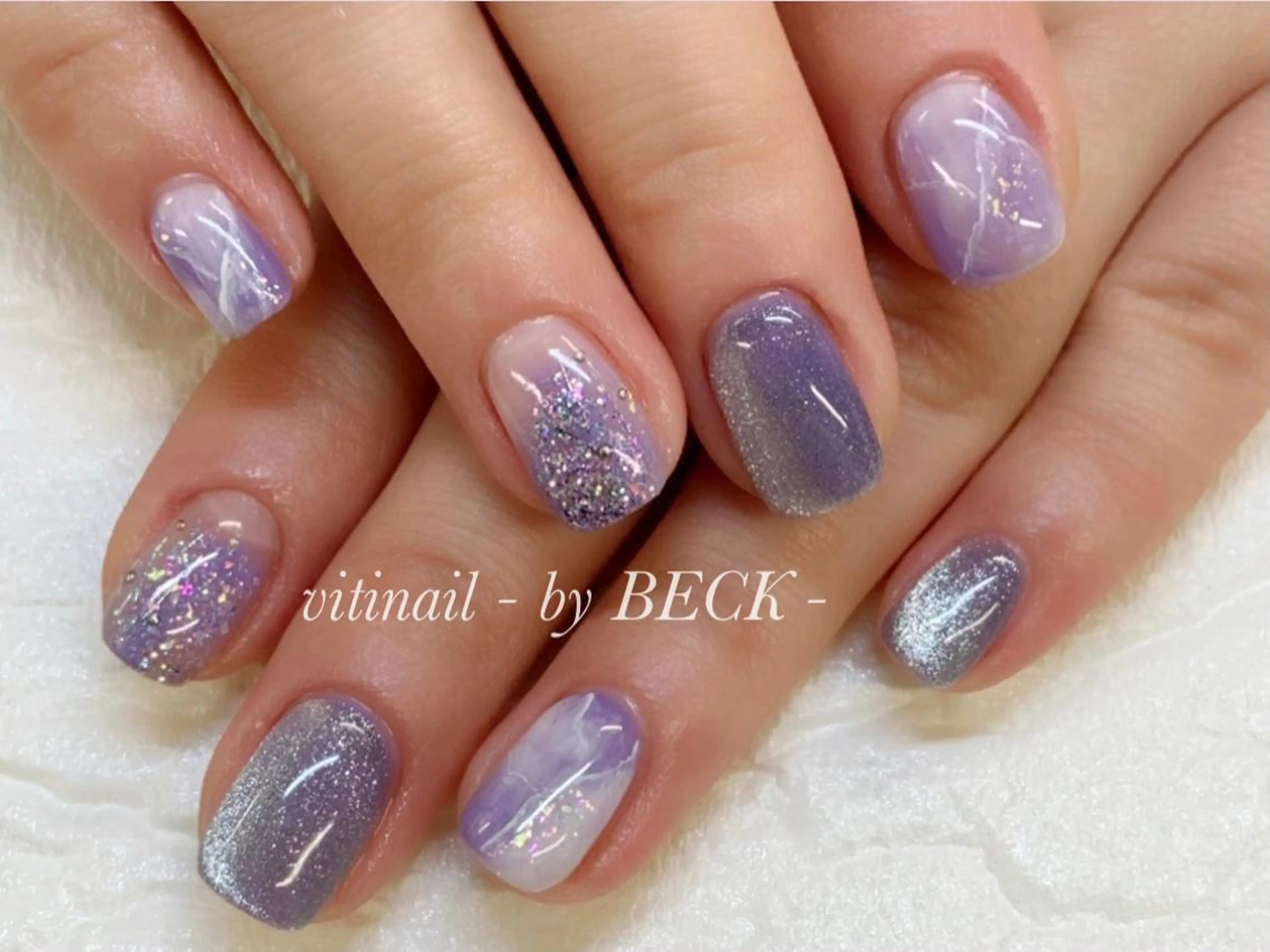 【ジェル】フルデザイン／10本アートの写真