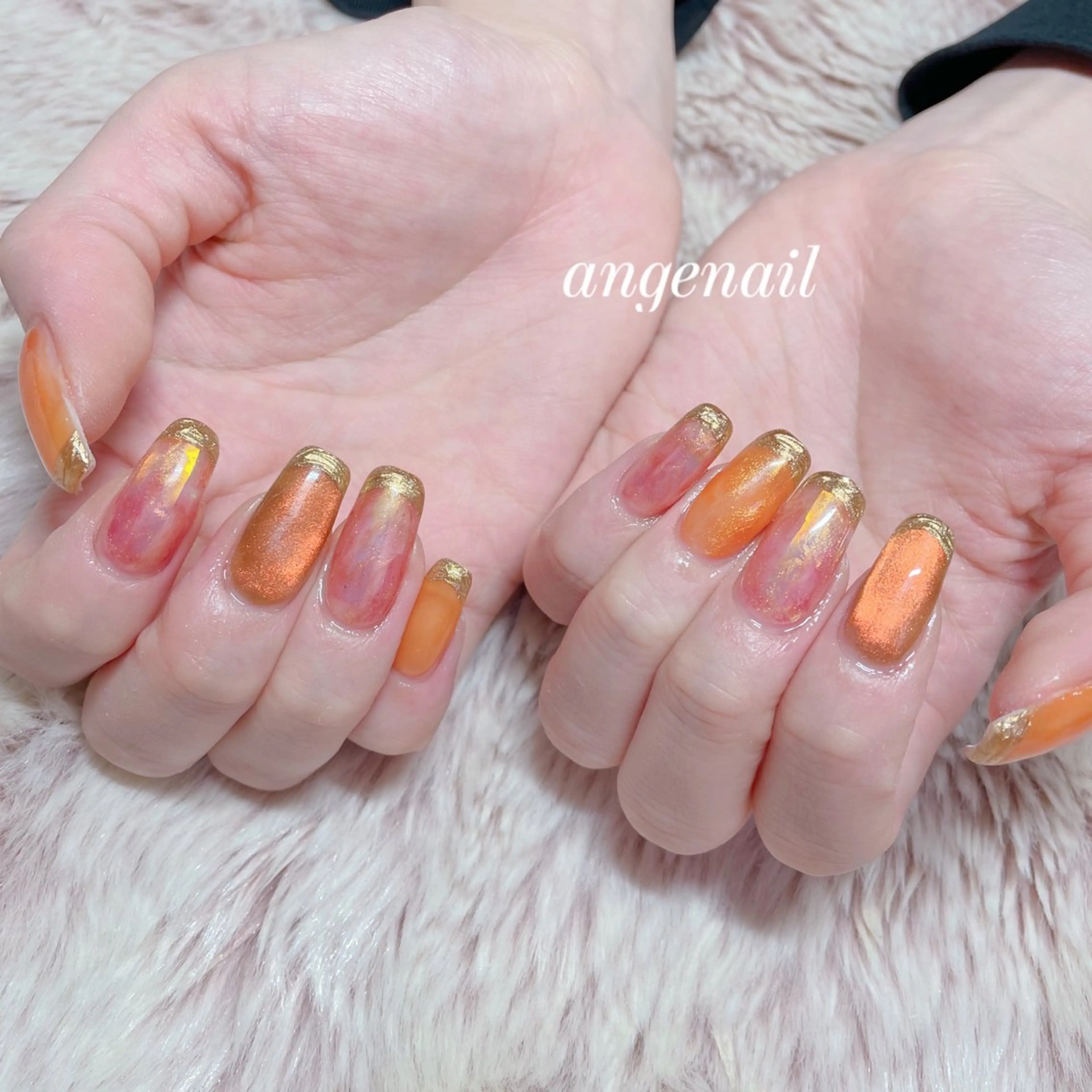 ネイル ハンドネイル オーナーネイリスト MAKIのネイルデザイン