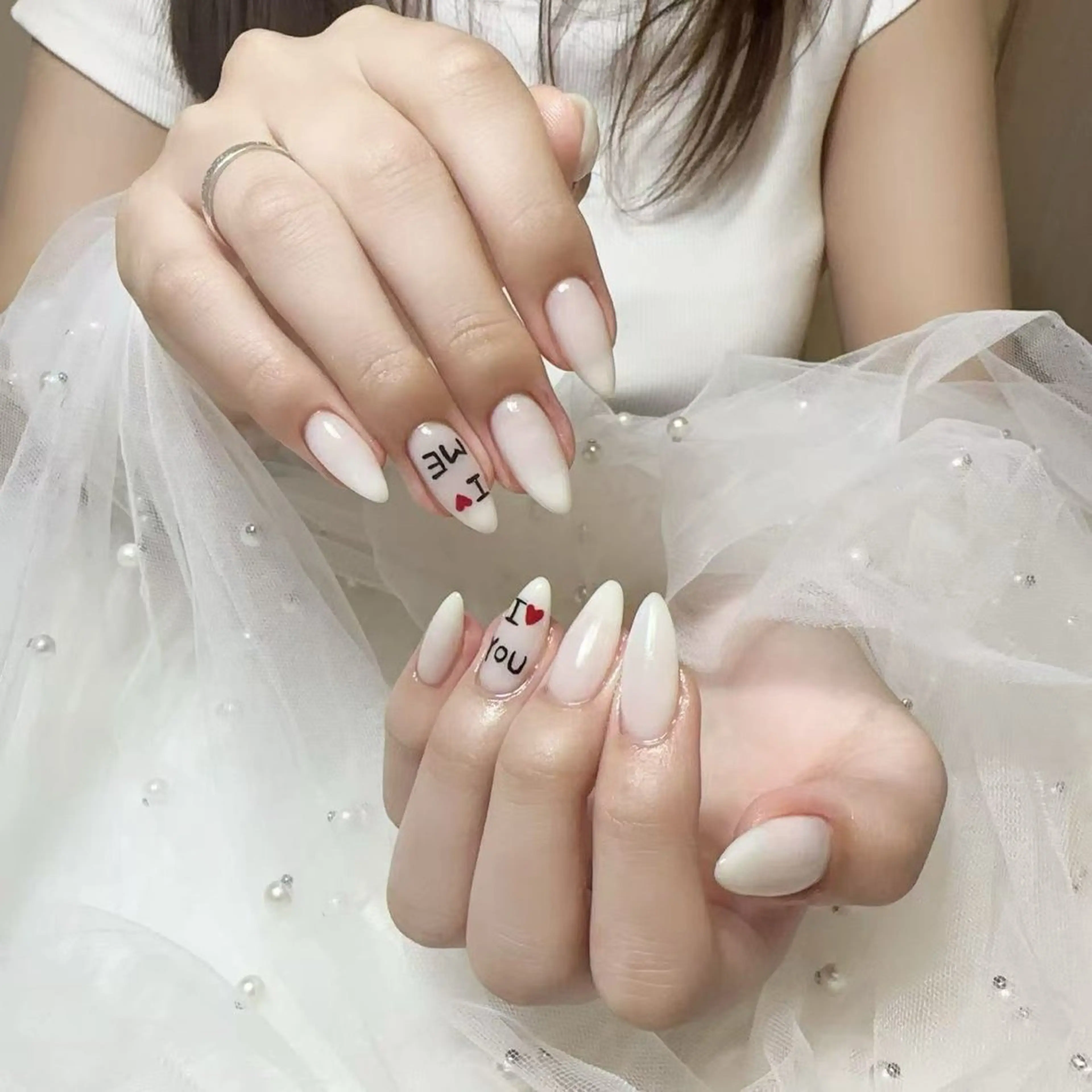 【仕上がりの美し❣️】 7000円定額デザイン持ち込み👌(アート4本程度)の写真