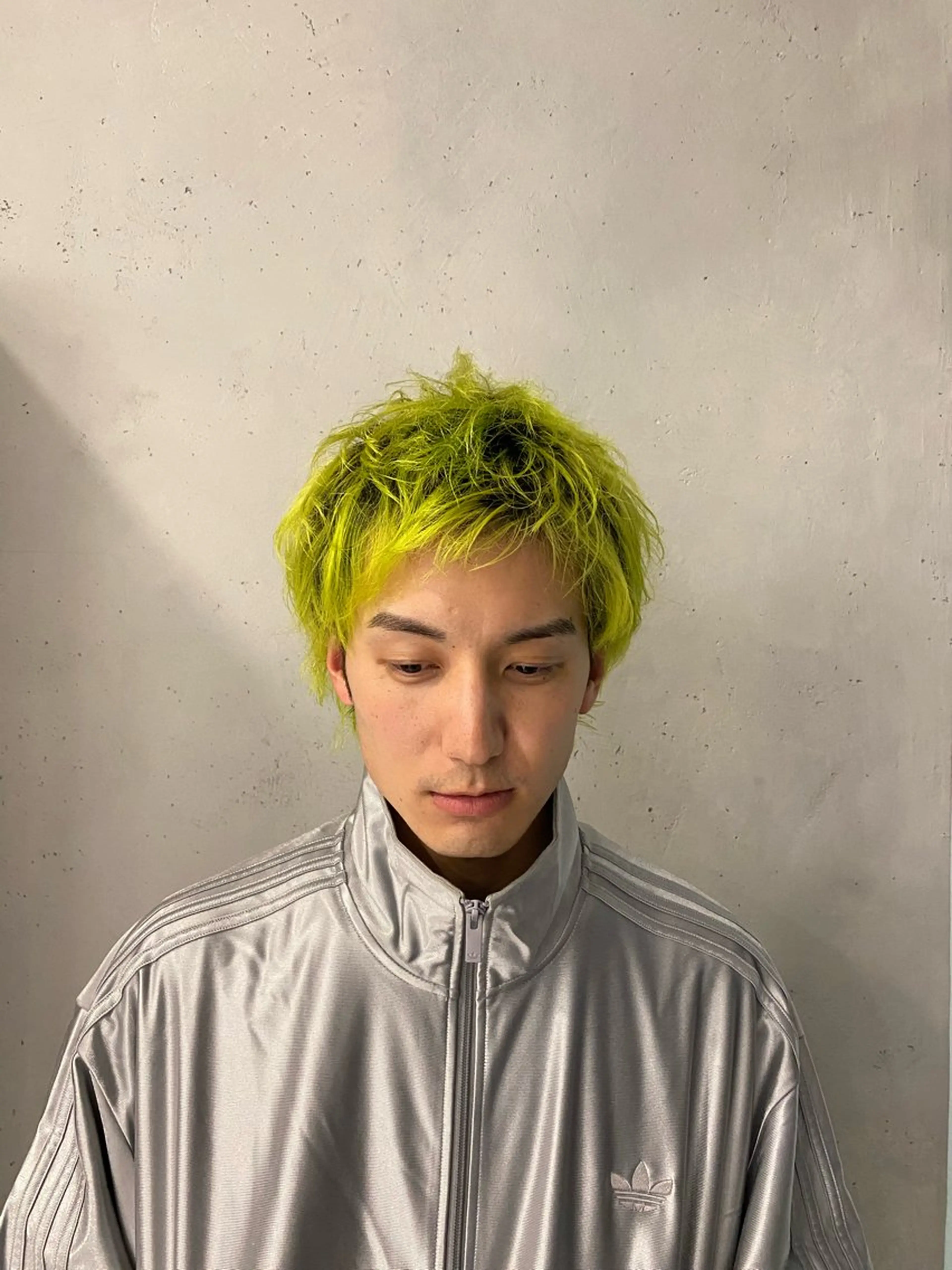 ショート カラー メンズ カット ヘアカラー 吉武 茂暉のヘアスタイル