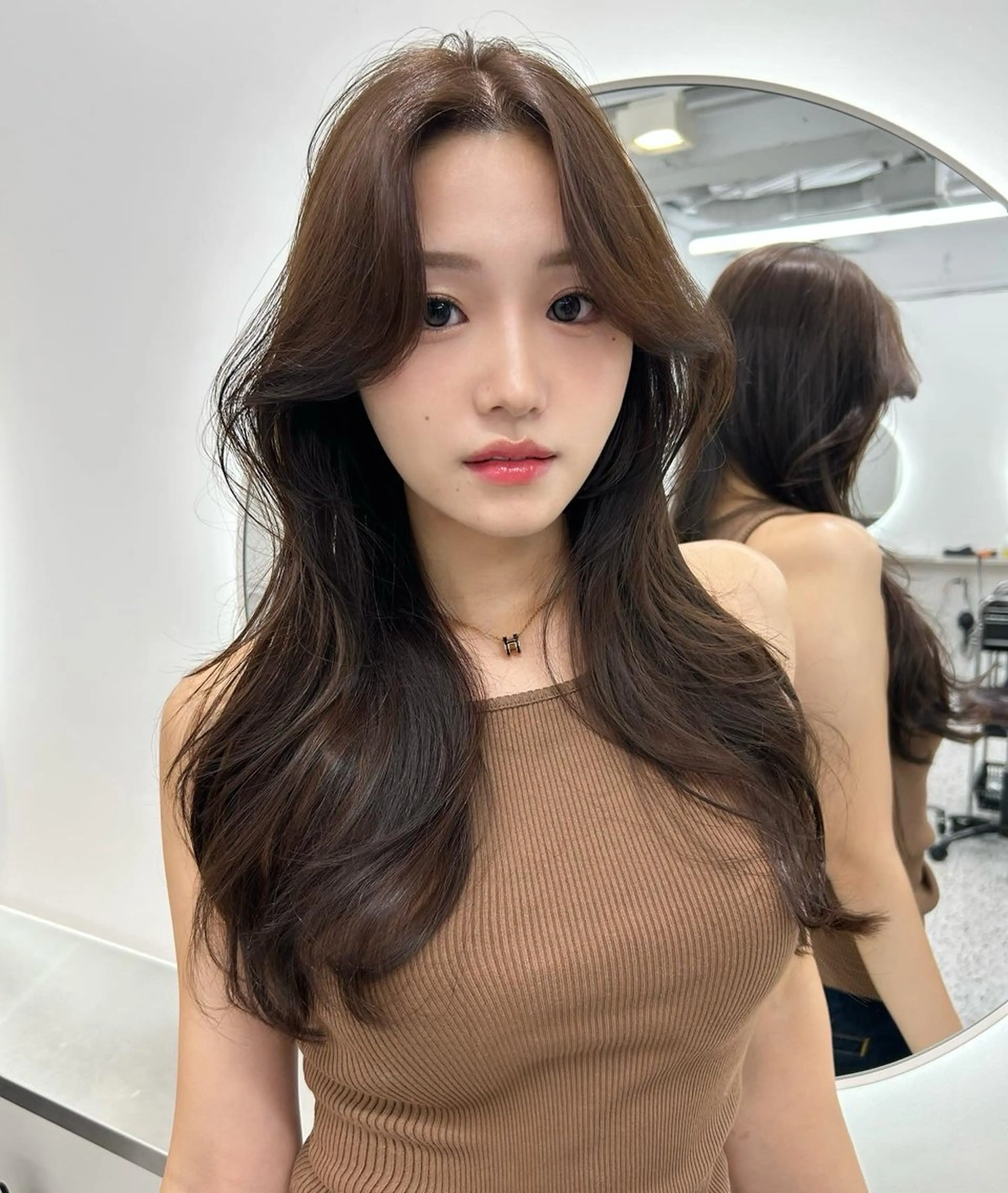 ロング カラー ❄️暗髪/透明感❄️ /reyのヘアスタイル