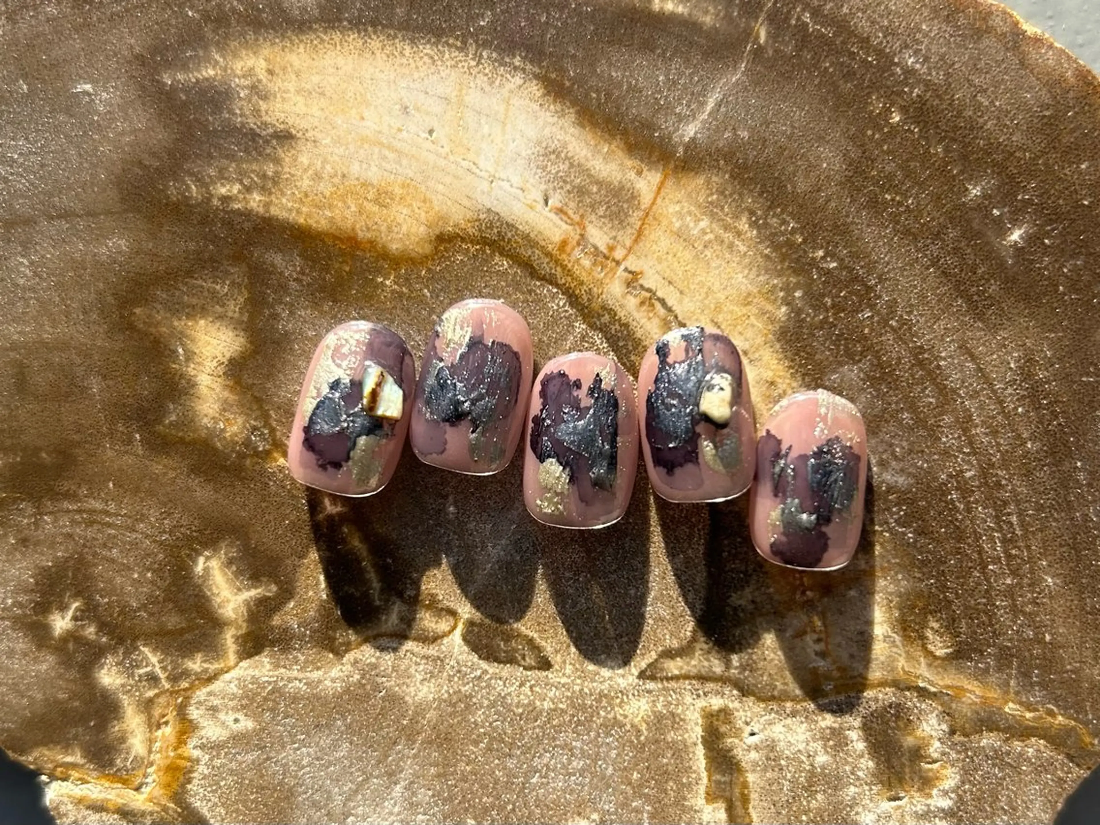 ネイル アートネイル オーロラネイル クリアネイル フットネイル フレンチネイル アトリエ １０３のネイルデザイン