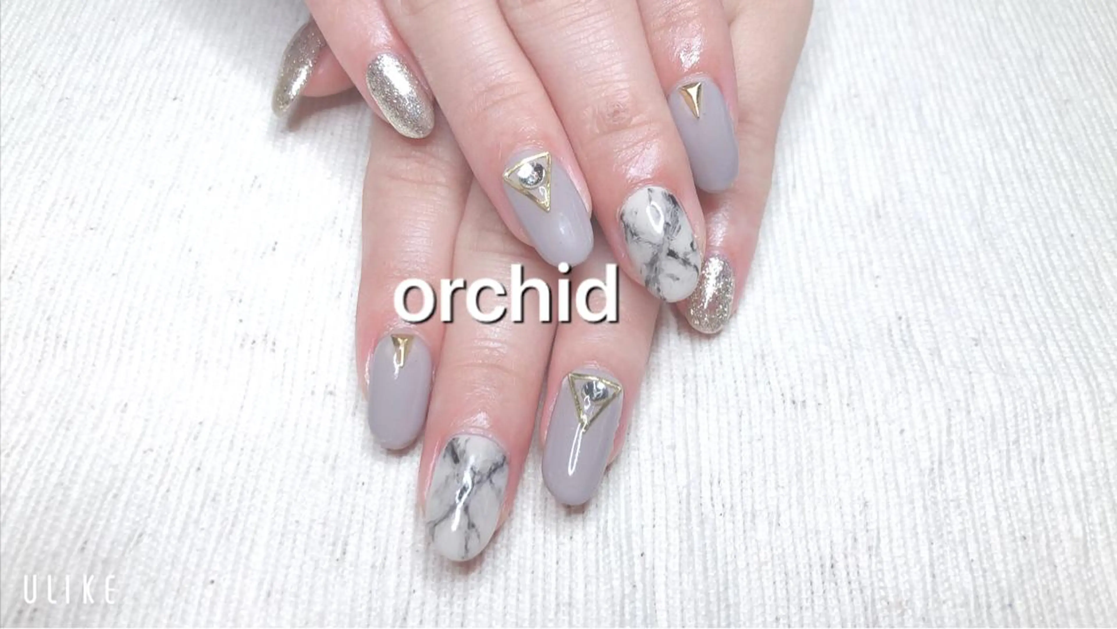 ネイル orchid ♡オーキッドのネイルデザイン