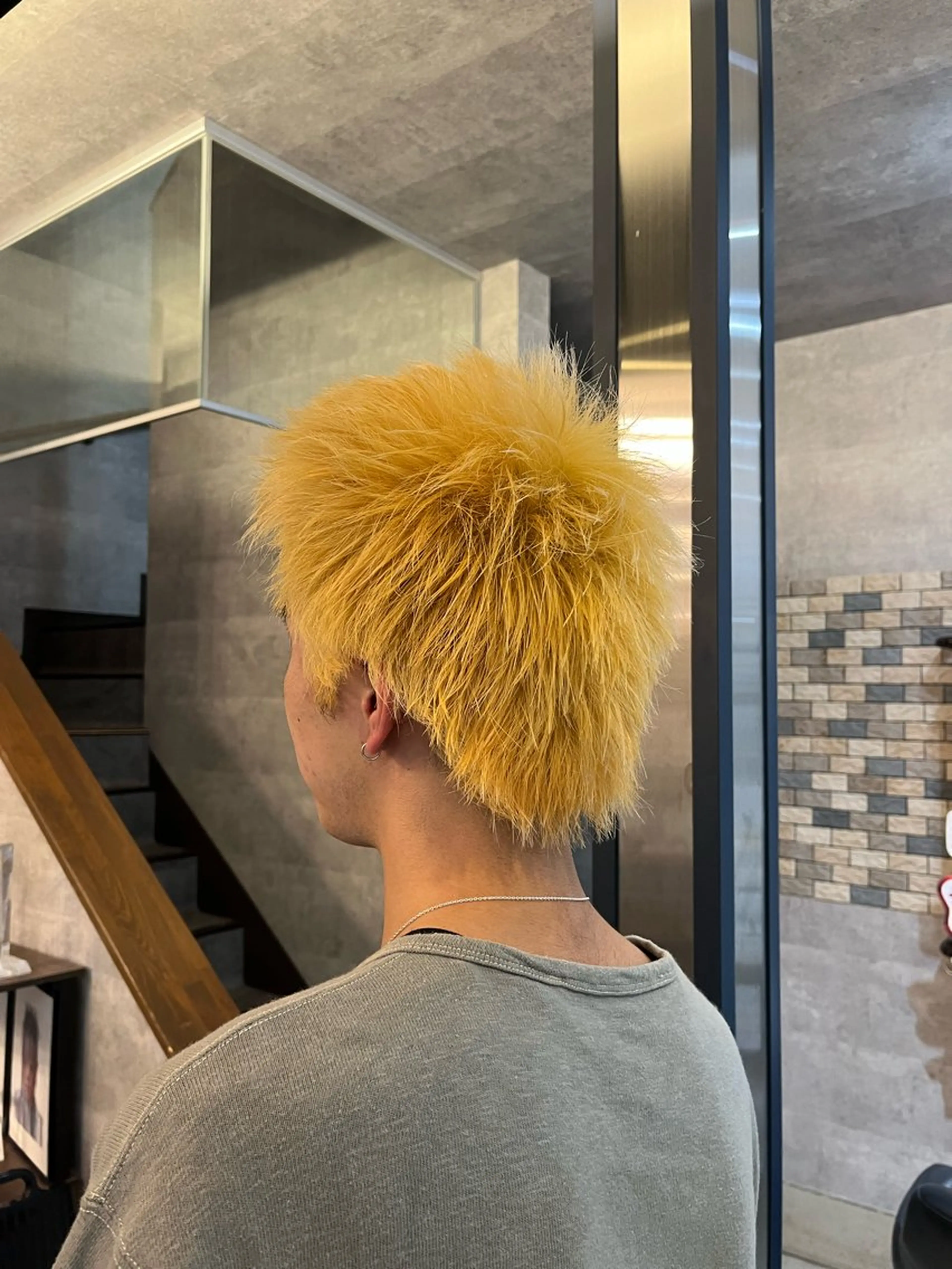 ショート カラー メンズ イロアイヘアー Renのヘアスタイル