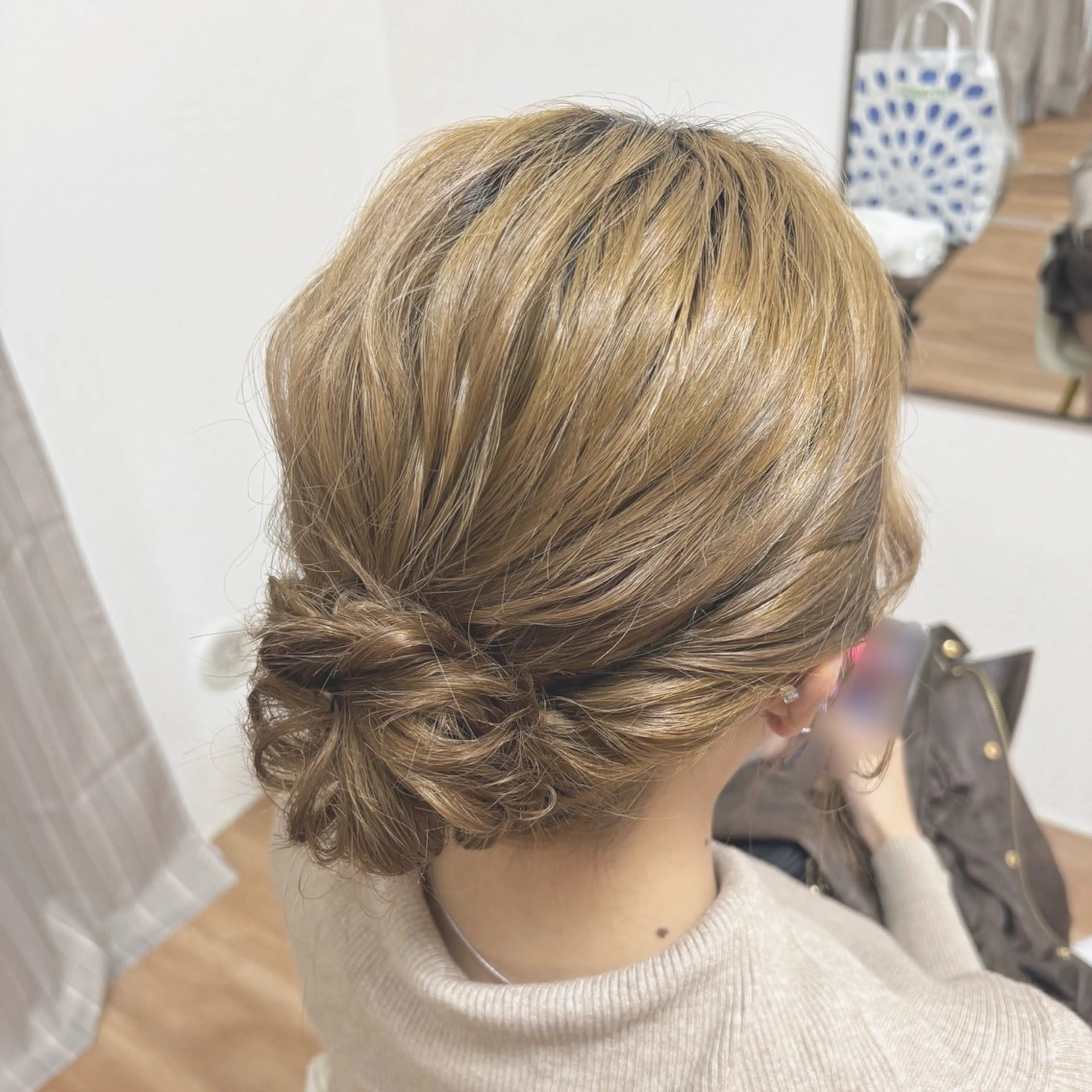ヘアアレンジ 結婚式・ブライダル ヘアセット MiMi所属・ヘアセット/ネイル/ メラニンケア/えりかのヘアスタイル