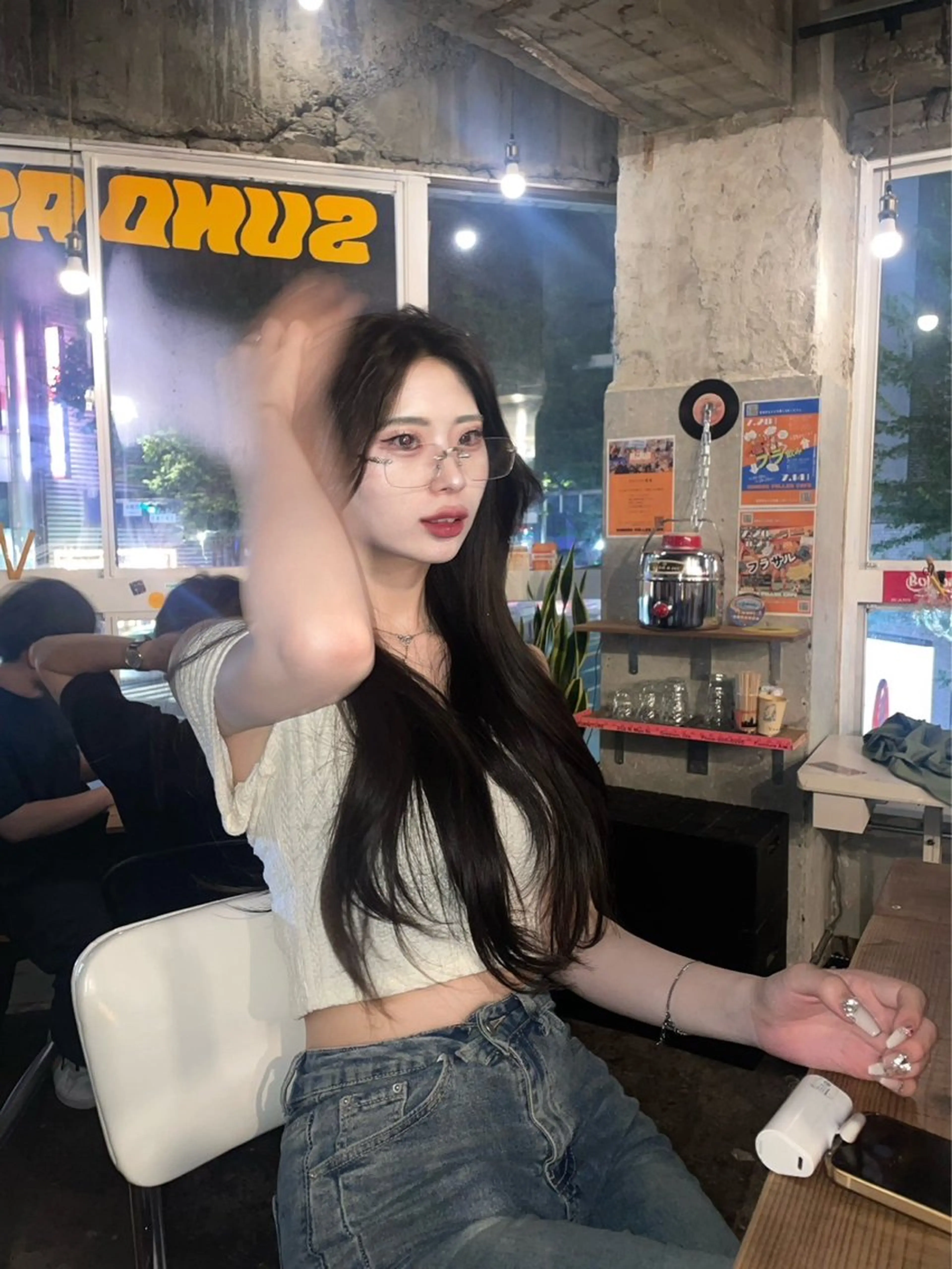 カラー 𝑿𝑬𝑵𝑨 𝐿𝑈𝑁𝐴のヘアスタイル