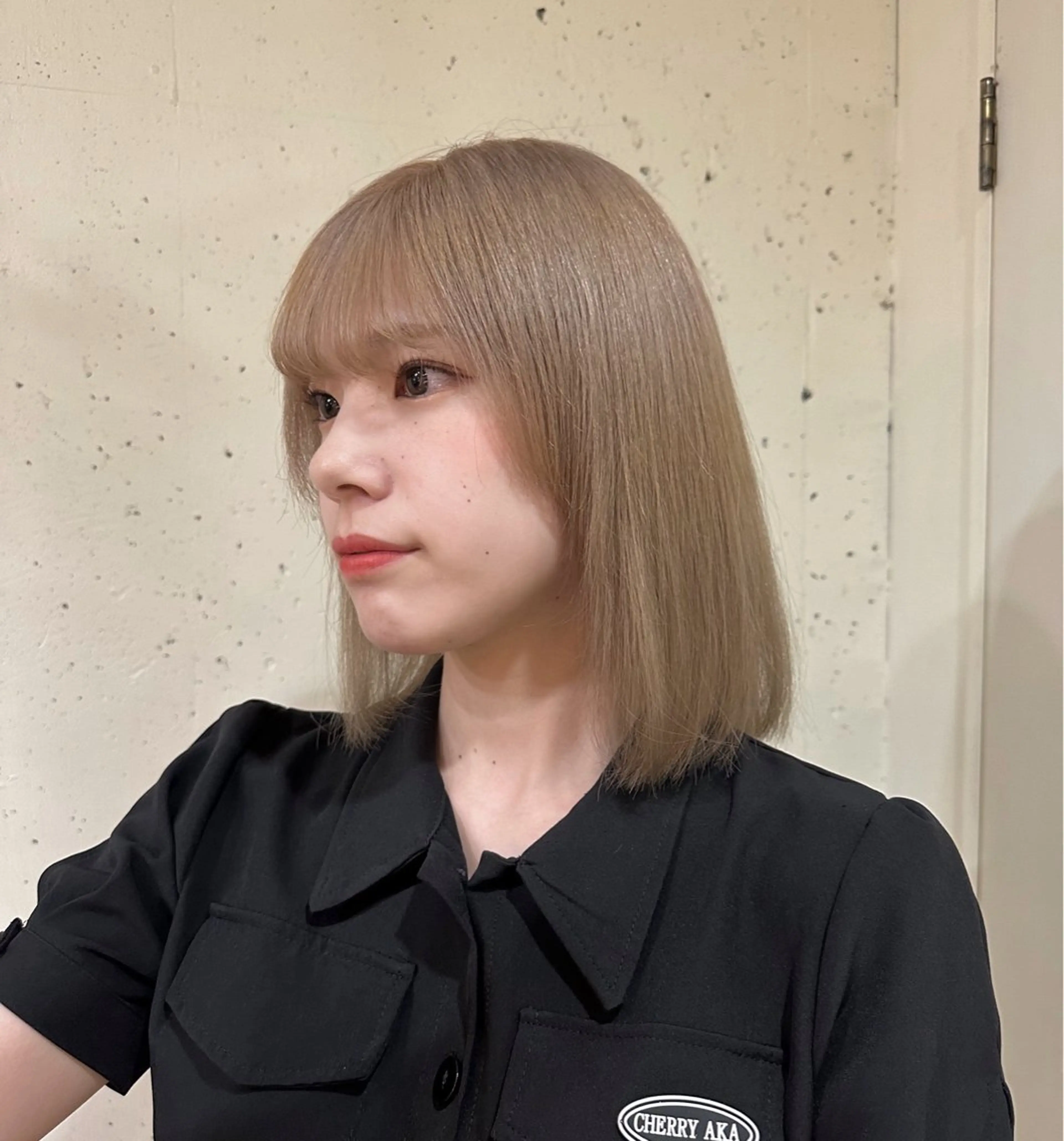 【🤍平日限定🤍】カット＋ケアブリーチ✨＋ワンカラー🐈（トリートメント付き）の写真