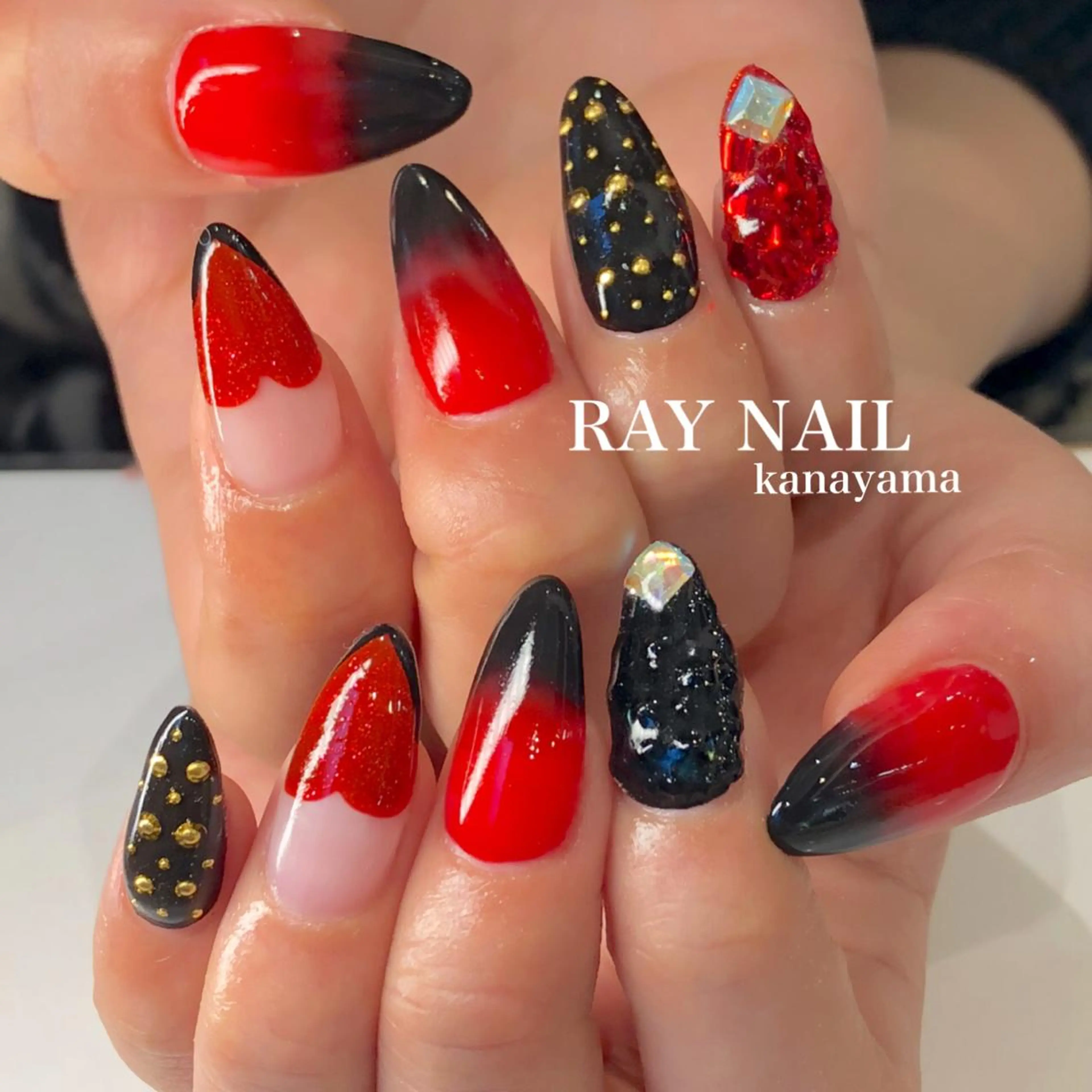 ネイル Arowa 伊田のネイルデザイン