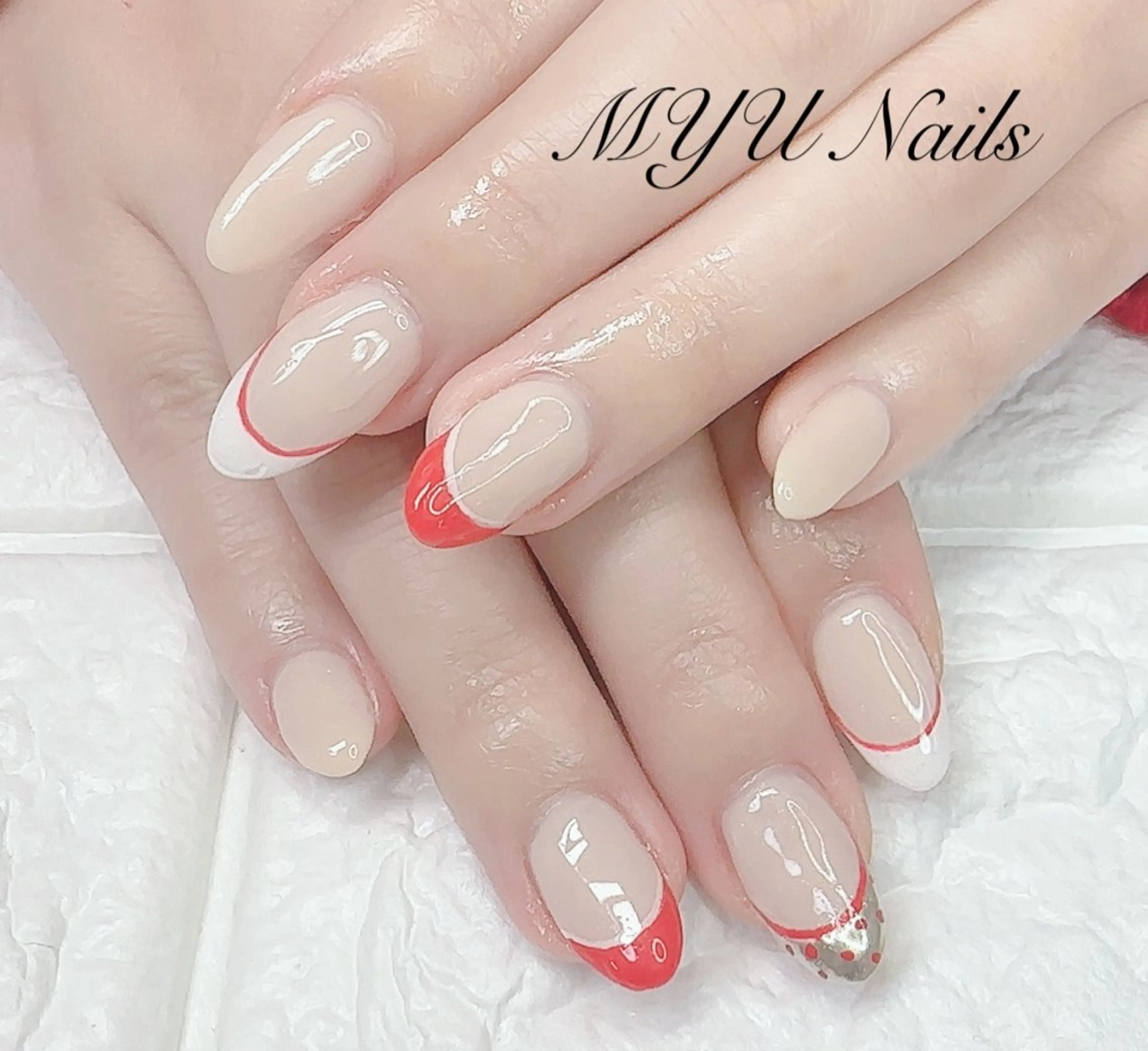 ネイル ジェルネイル 持ち込み パラジェル MYU Nails所属・MYU Nailsのネイルデザイン