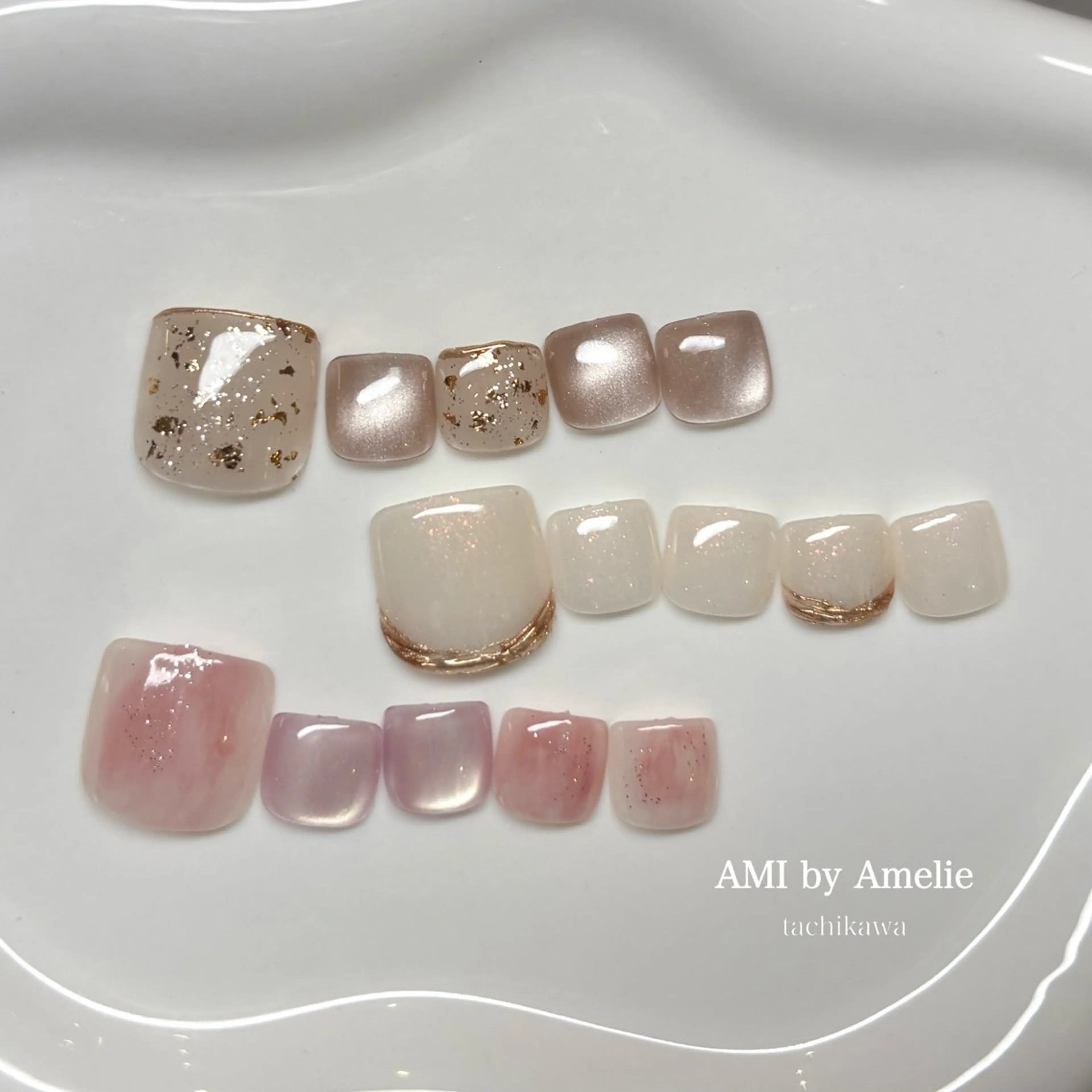 ネイル フットネイル Kikuchi mikakoのネイルデザイン