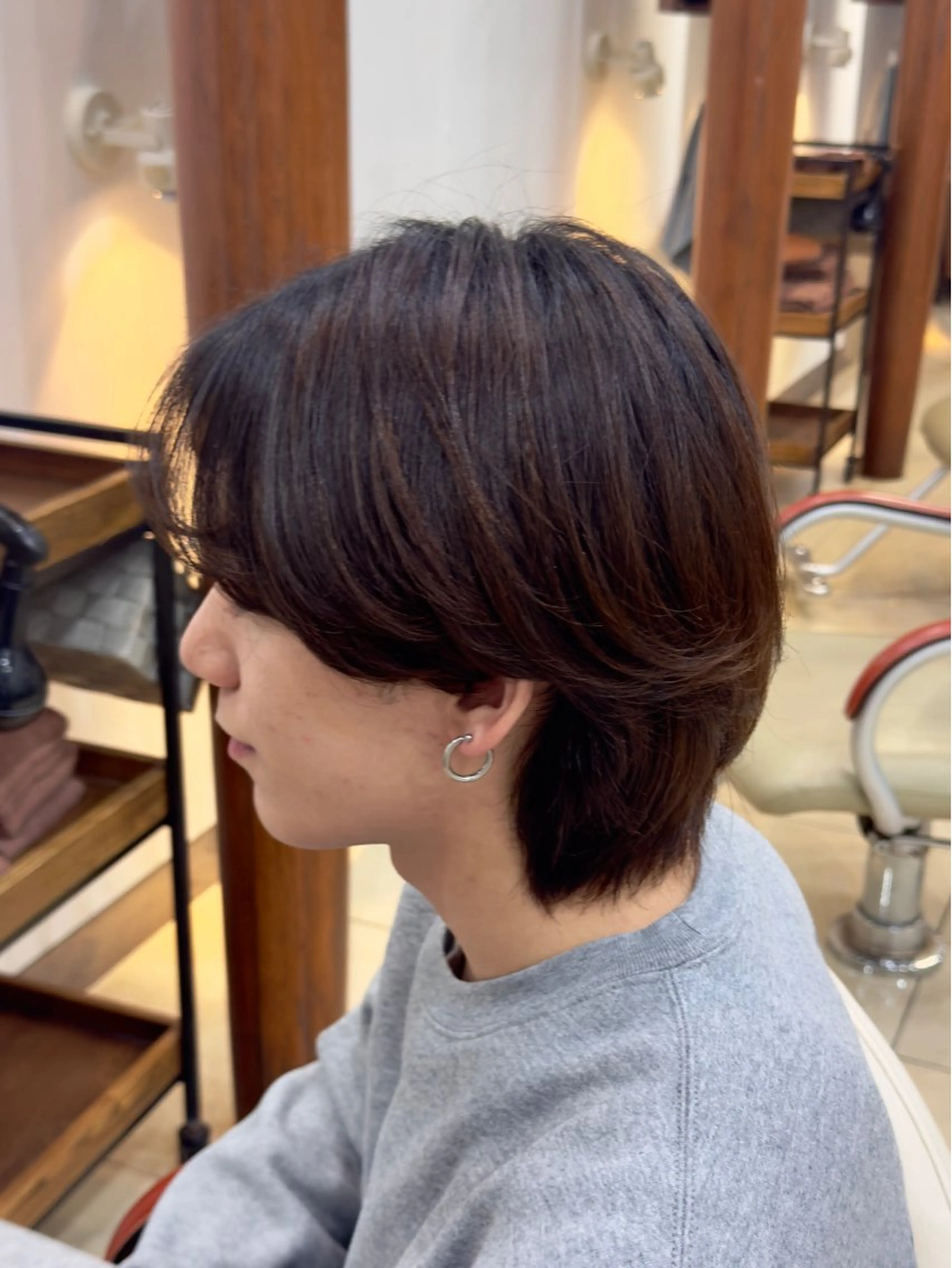 メンズ 🎍艶カラー🎍 ✨パーマ✨又吉のヘアスタイル