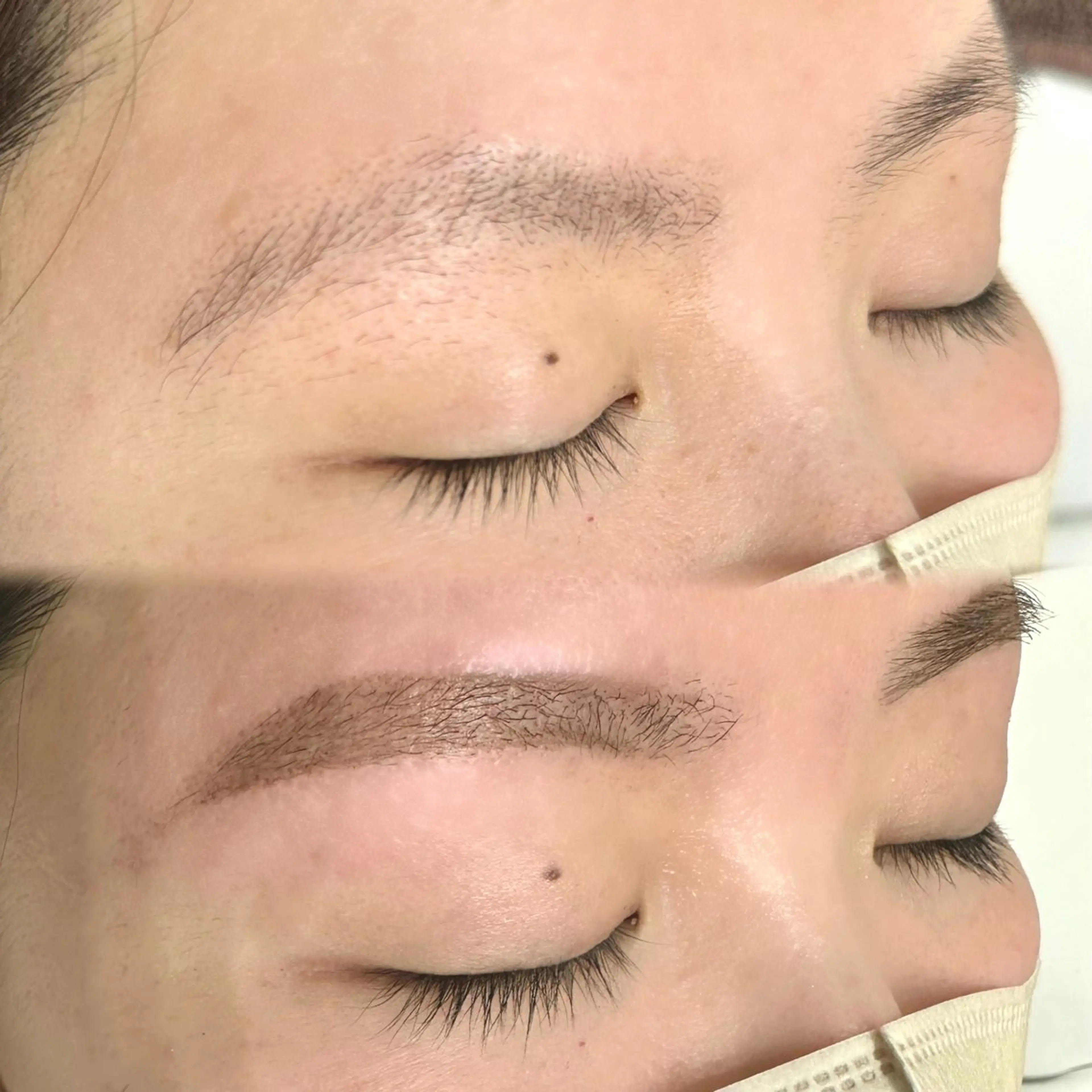 アイブロウ 眉毛ワックス脱毛 Lily Hikaruのマツエク・マツパデザイン