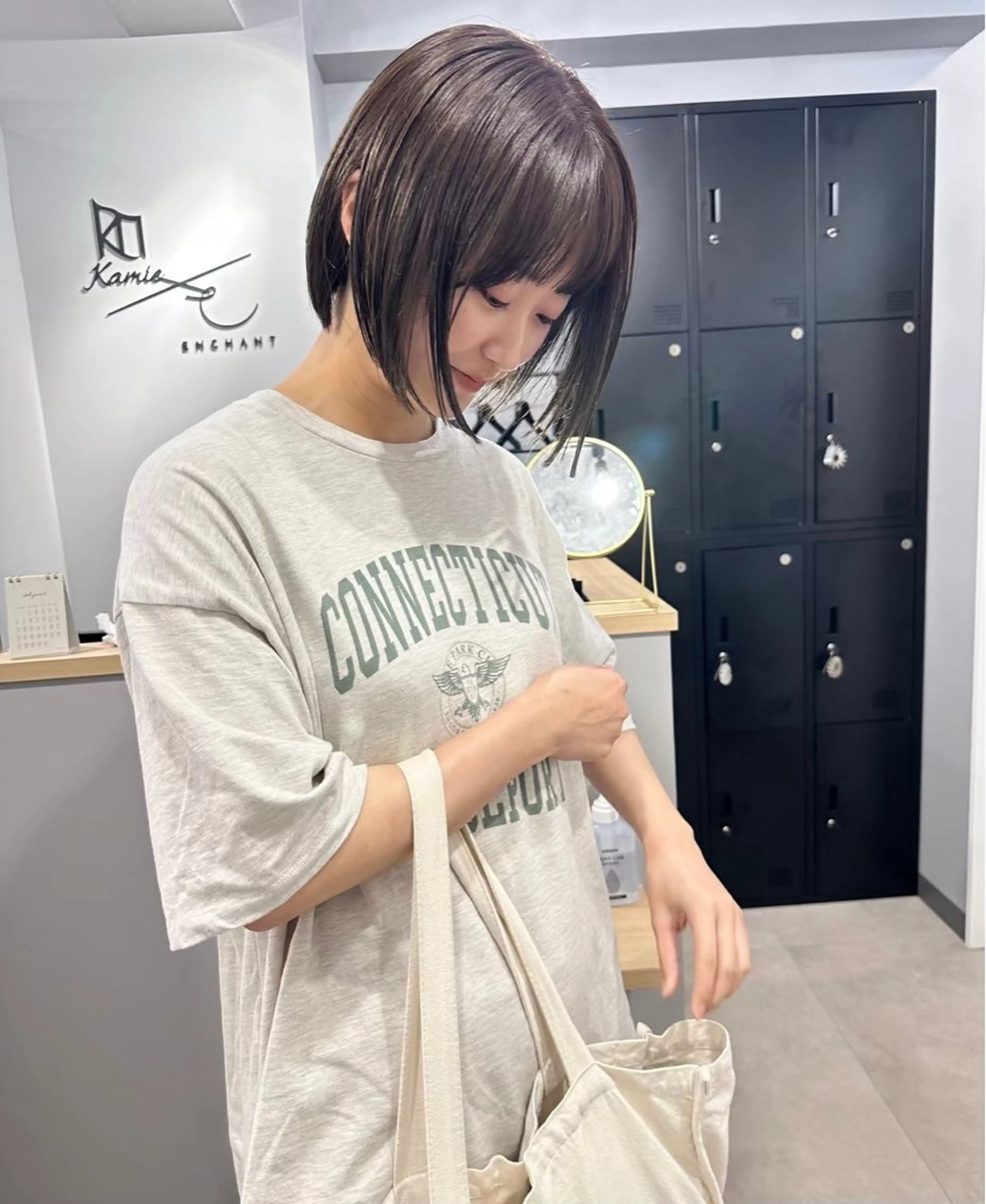 ショート カラー 🌬️attrait 髪質改善/個室サロンのヘアスタイル