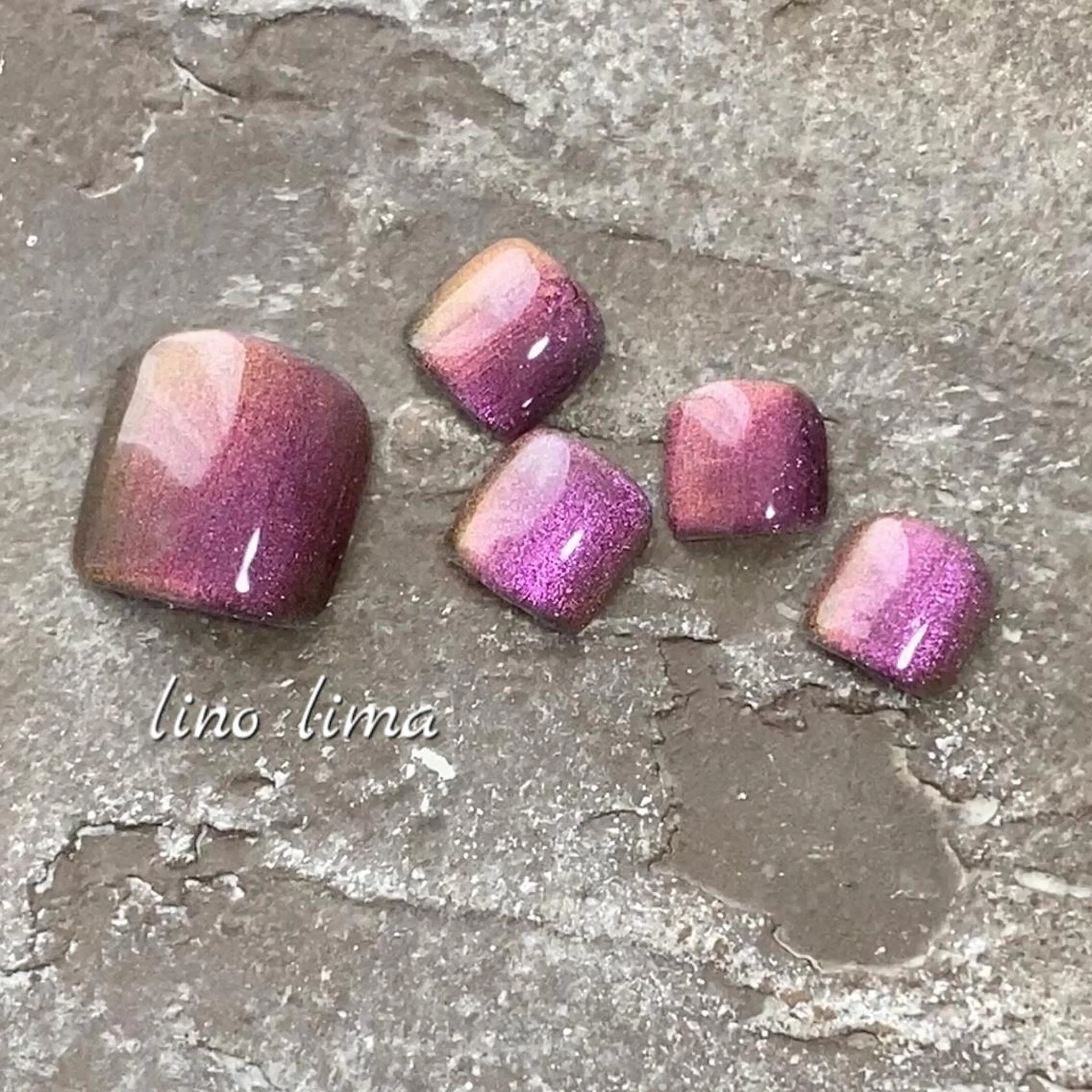 ネイル フットネイル リノ  リマのネイルデザイン