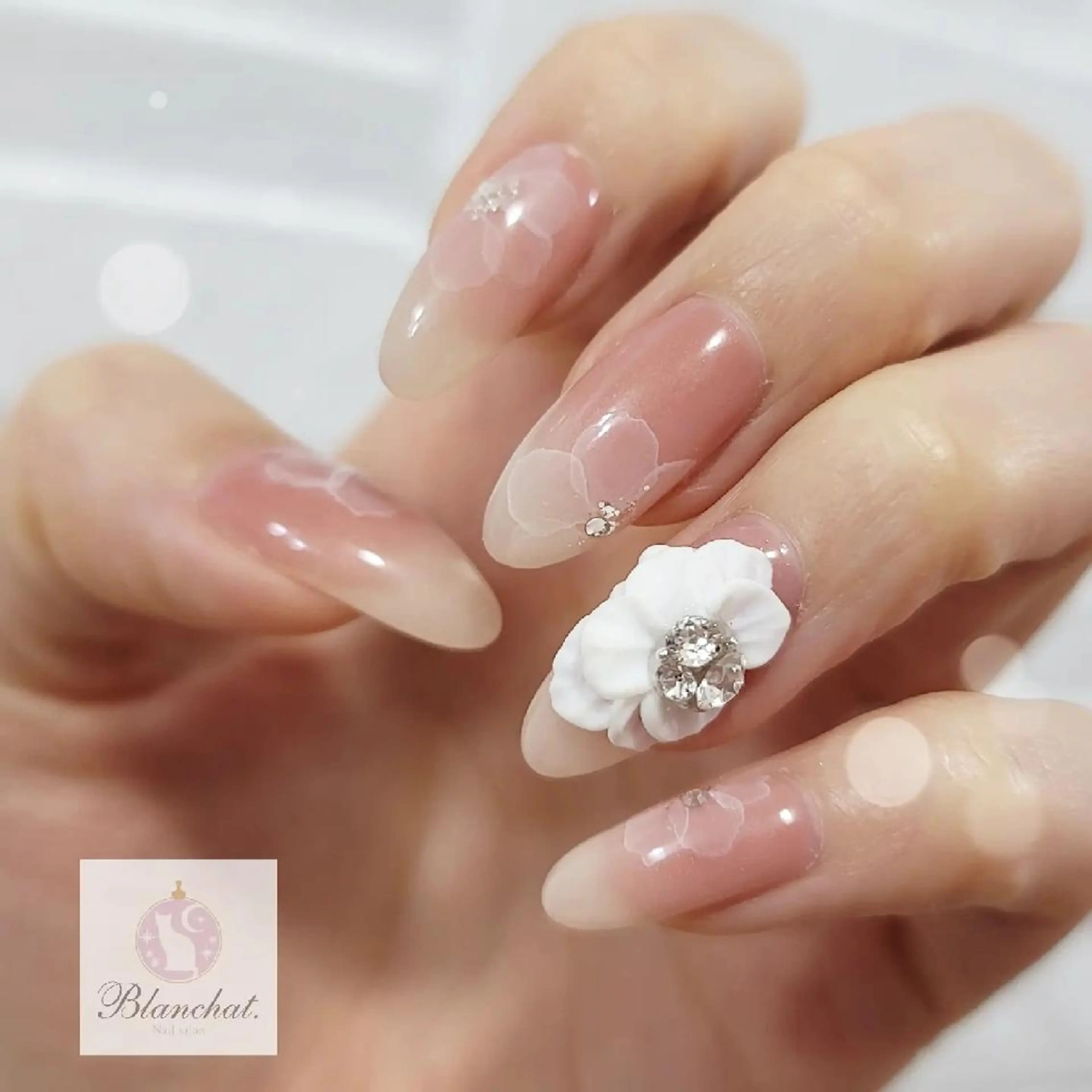 ネイル ジェルネイル Nailsalon Blanchat.所属・プライベートサロン ブランシャのマツエク・マツパデザイン