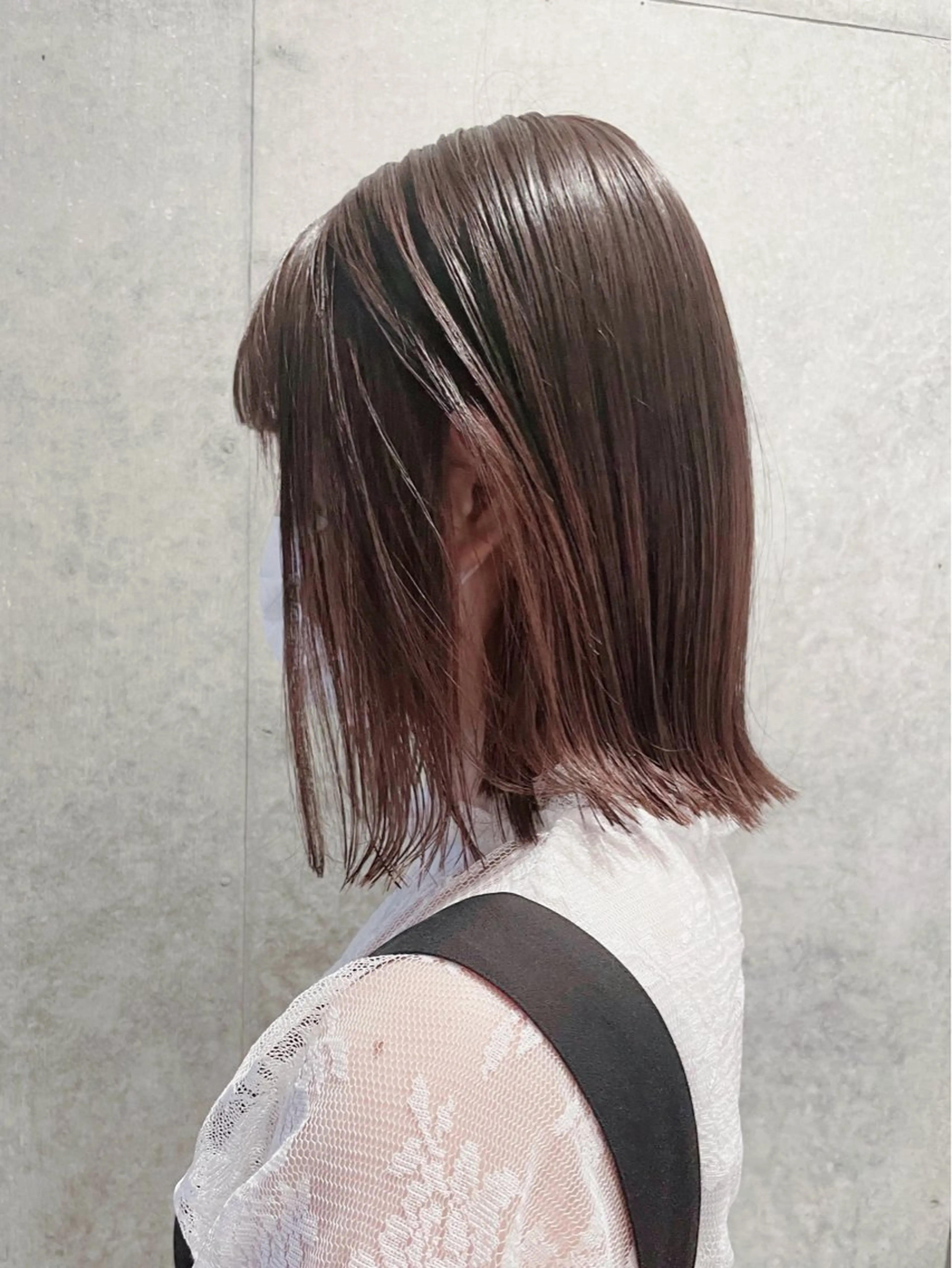 ミディアム カラー カット ヘアカラー 【髪質改善✨】 sanaのヘアスタイル