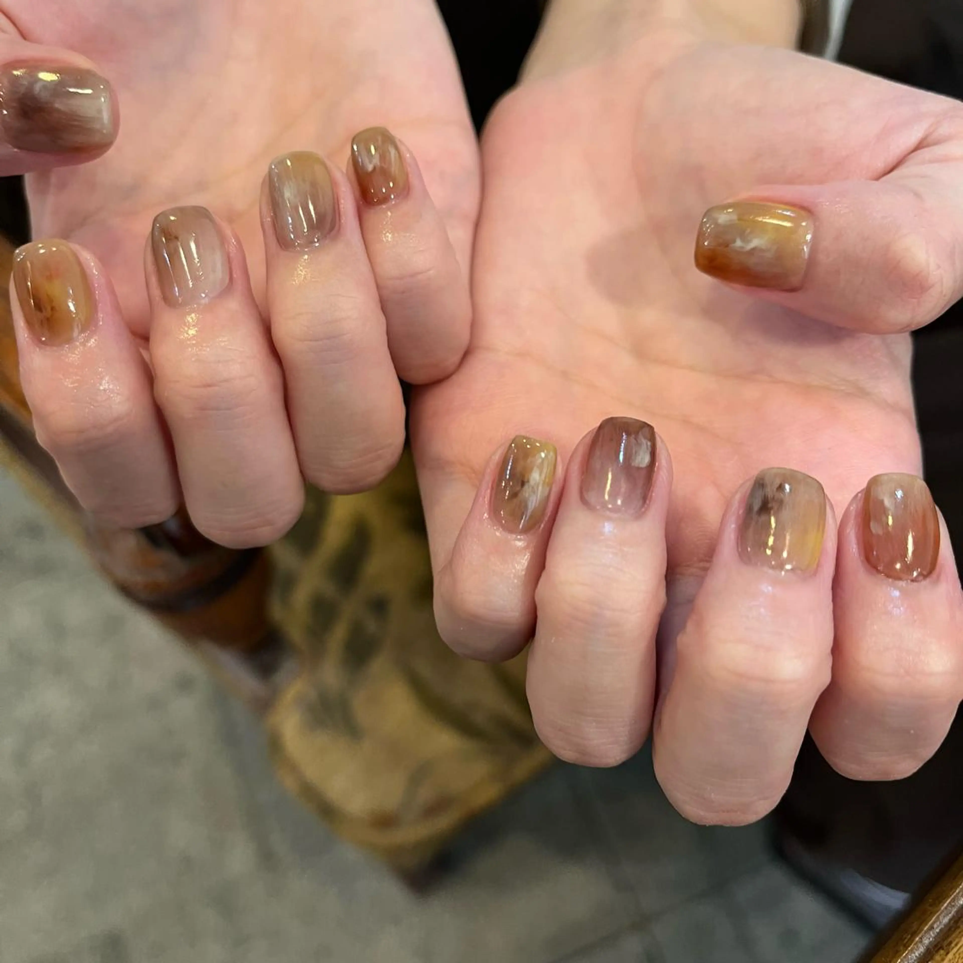 ネイル ハンドネイル Trico Antique所属・岩本 杏のネイルデザイン