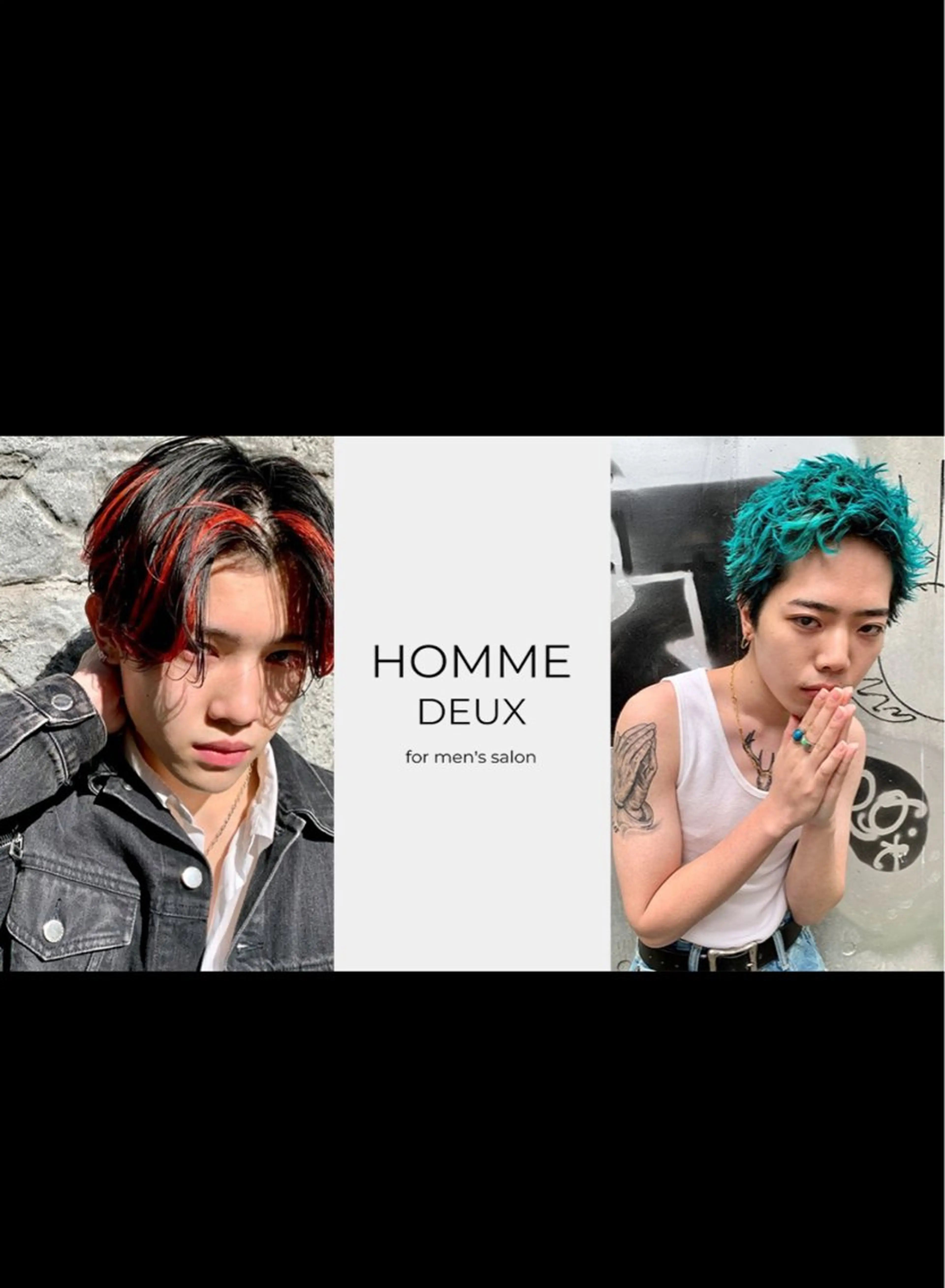 カラー パーマ ヘアアレンジ メンズ メンズブリーチ ブリーチ デザインカラー ブリーチなしカラー HOMME DEUX所属・HOMME DEUX / HIROTOのヘアスタイル