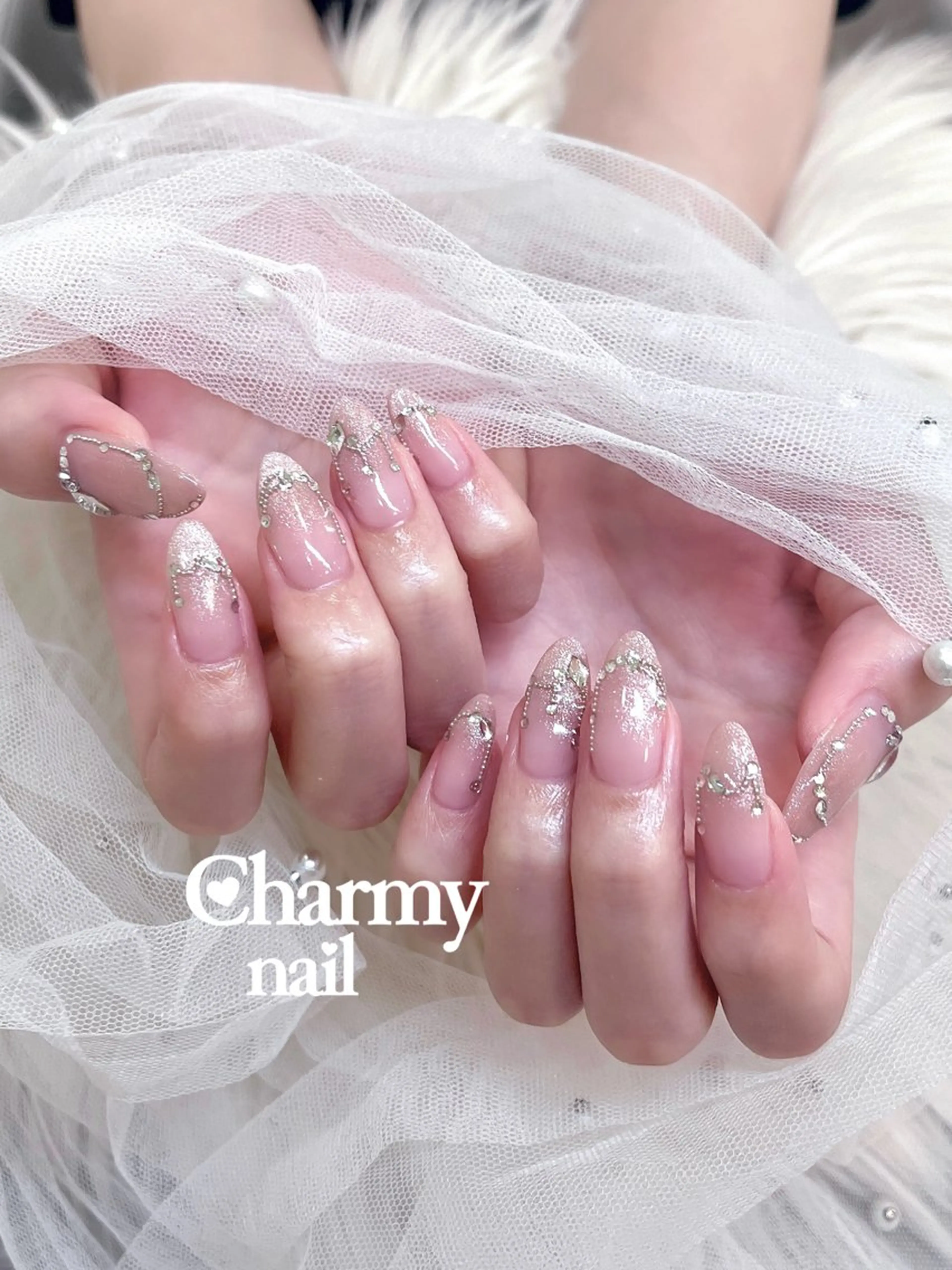 ネイル マグネットネイル Charmy nail(シェアサロン La Chou Chou内)所属・Charmynail miyu♡のネイルデザイン