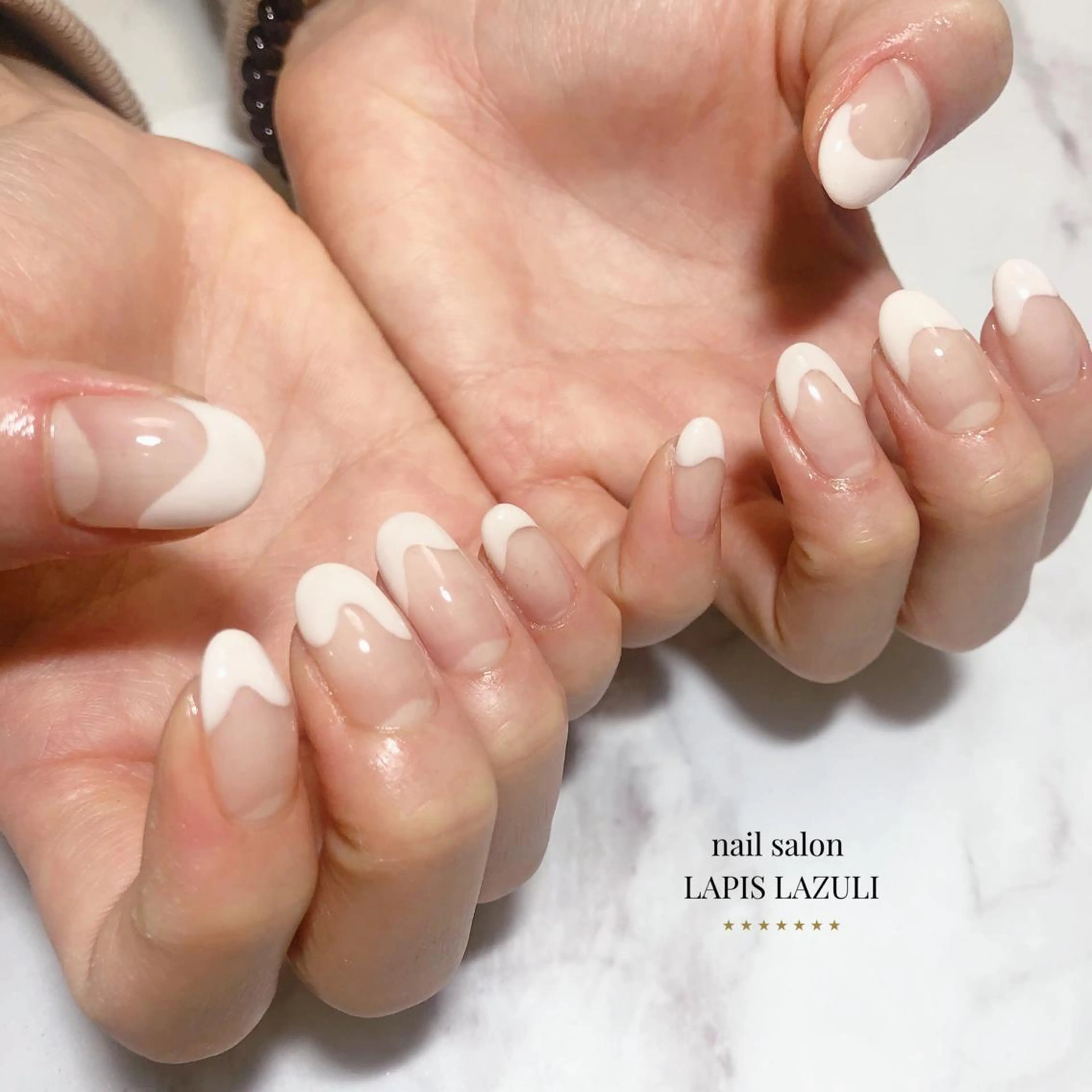 ネイル ハンドネイル nail salon ラピスラズリのネイルデザイン