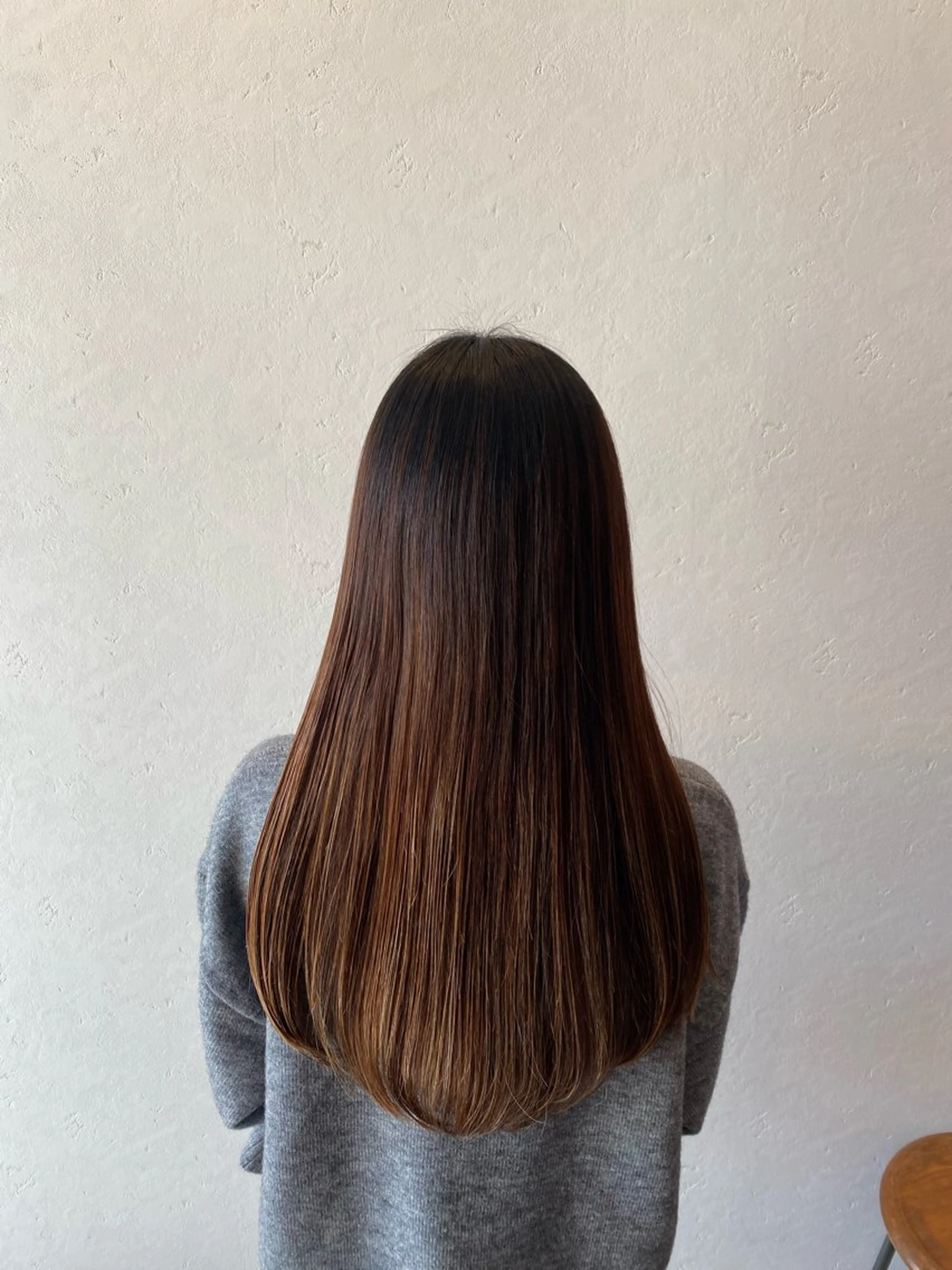 ロング カット トリートメント 希優🌺ソムリエ /ブリーチ/カットのヘアスタイル