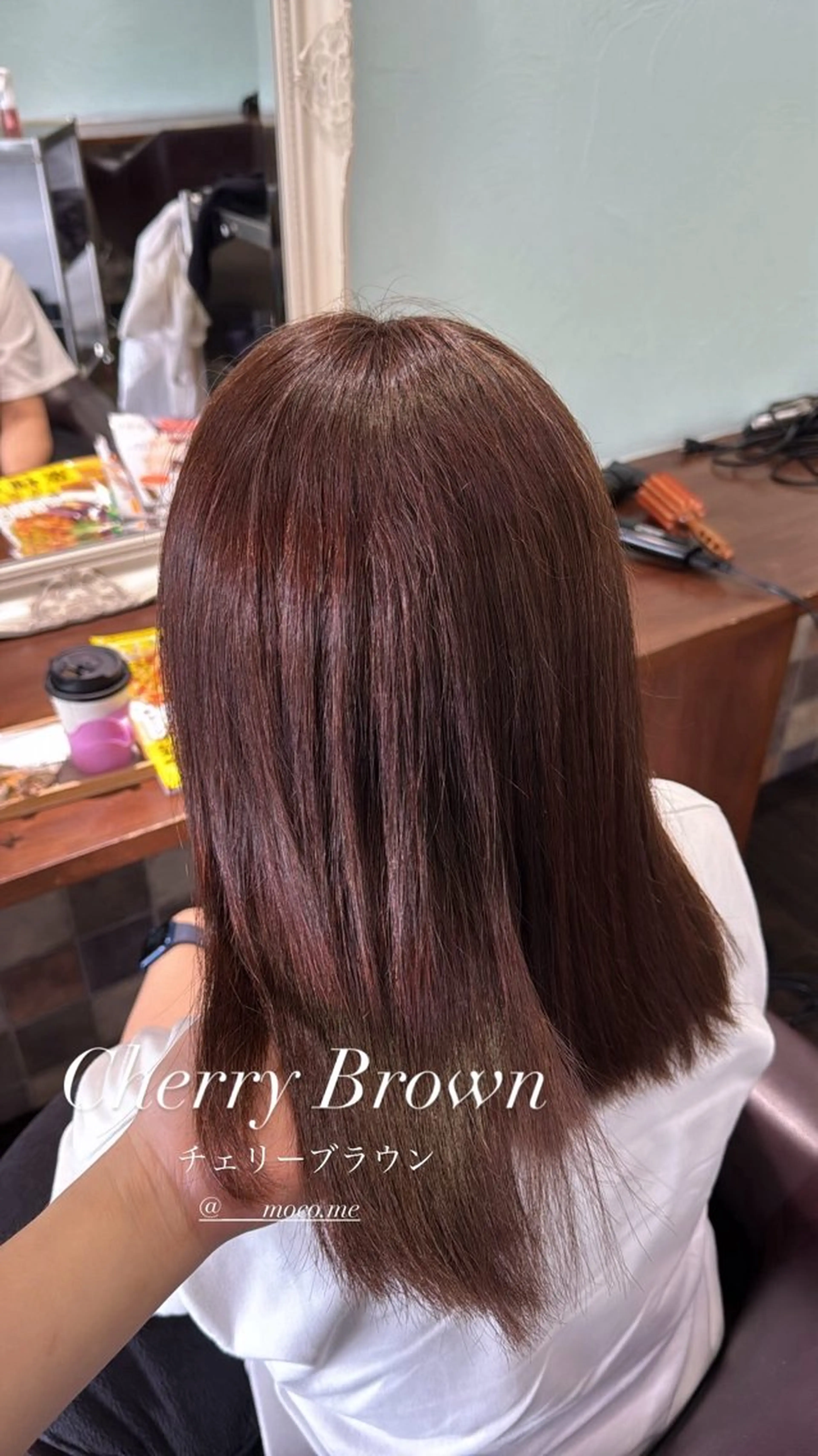 カラー ブリーチ ブラウンカラー ブリーチなしカラー Blink remit hair所属・Blink Tomomiのエステ・リラクイメージ