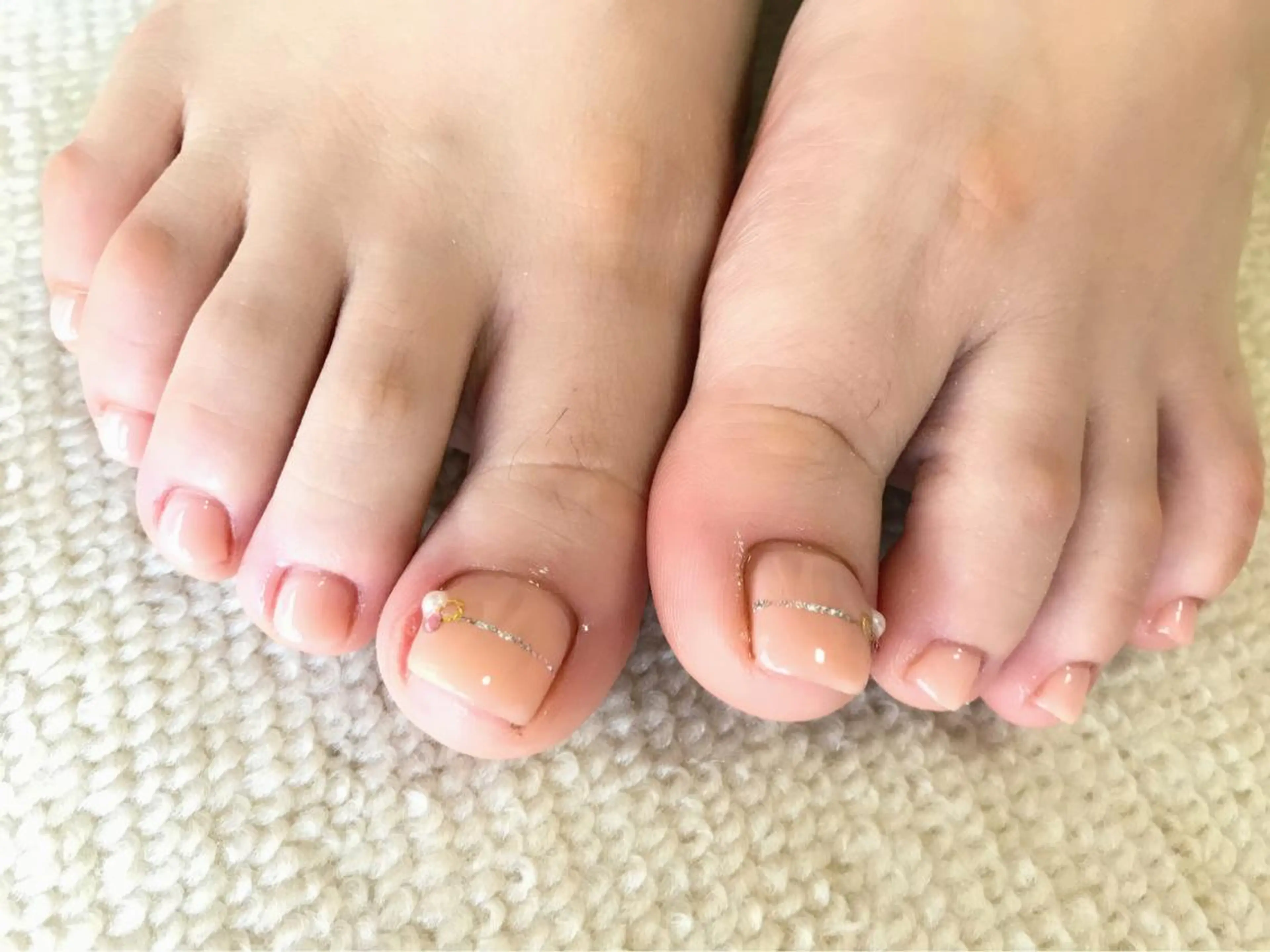 ネイル フットネイル シンプルネイル RireOne ~リルワン~のネイルデザイン