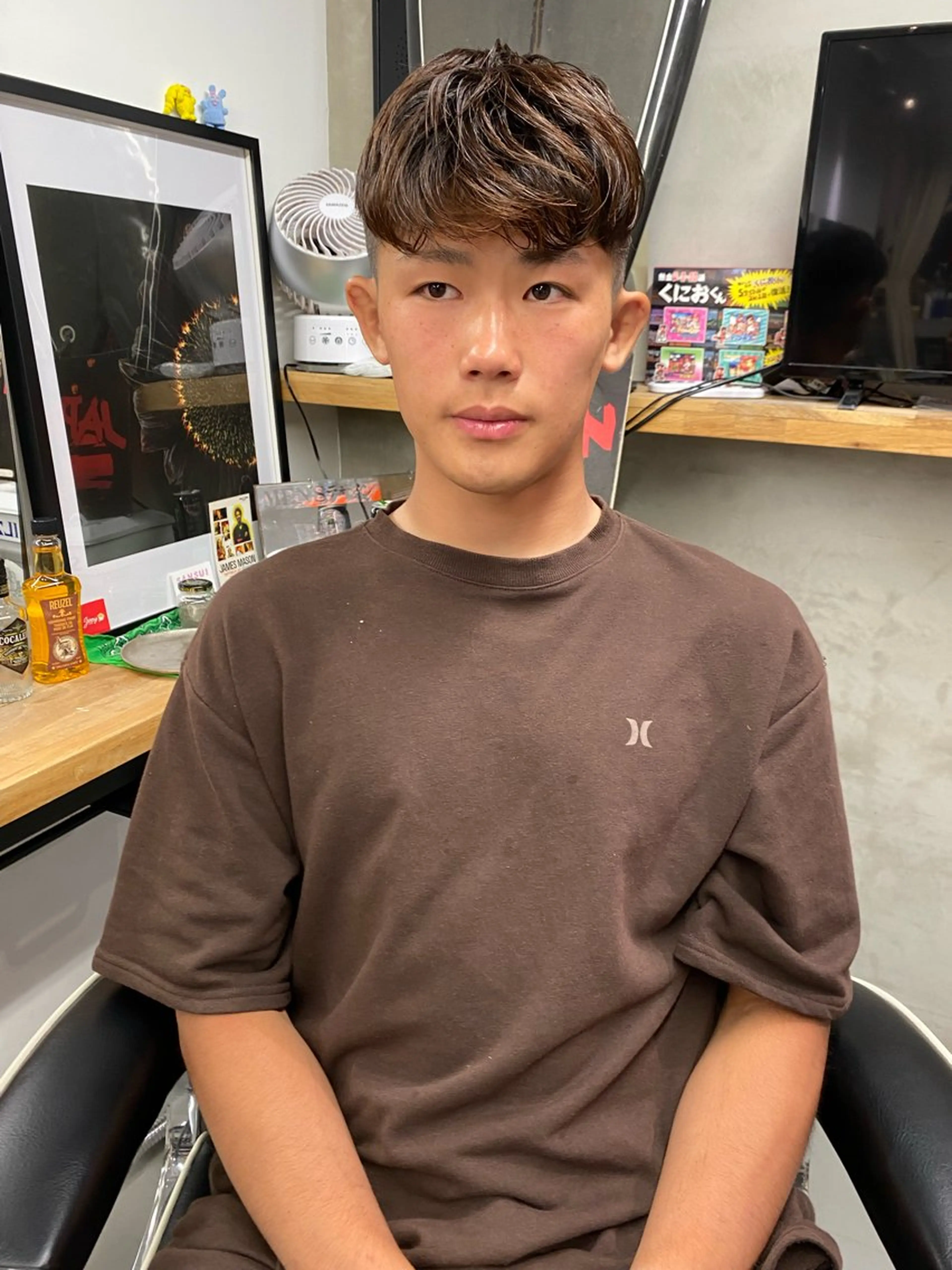 ショート メンズ MOTEL men's andshaving所属・鶴見 光のヘアスタイル