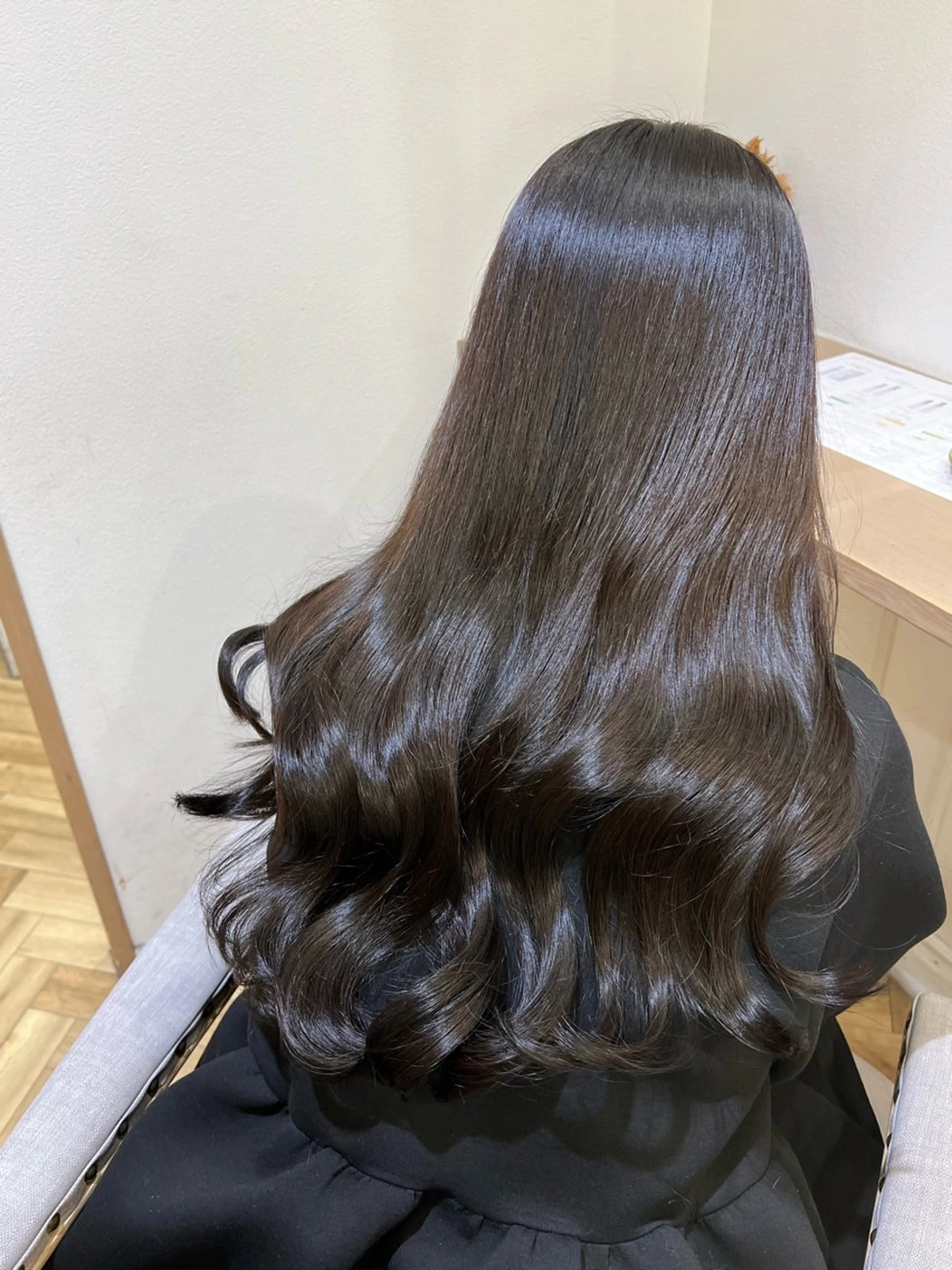 💓新メニュー💓韓国ヘアカット➕オーガニックカラー➕バイカルテトリートメント¥15000→¥13000の写真