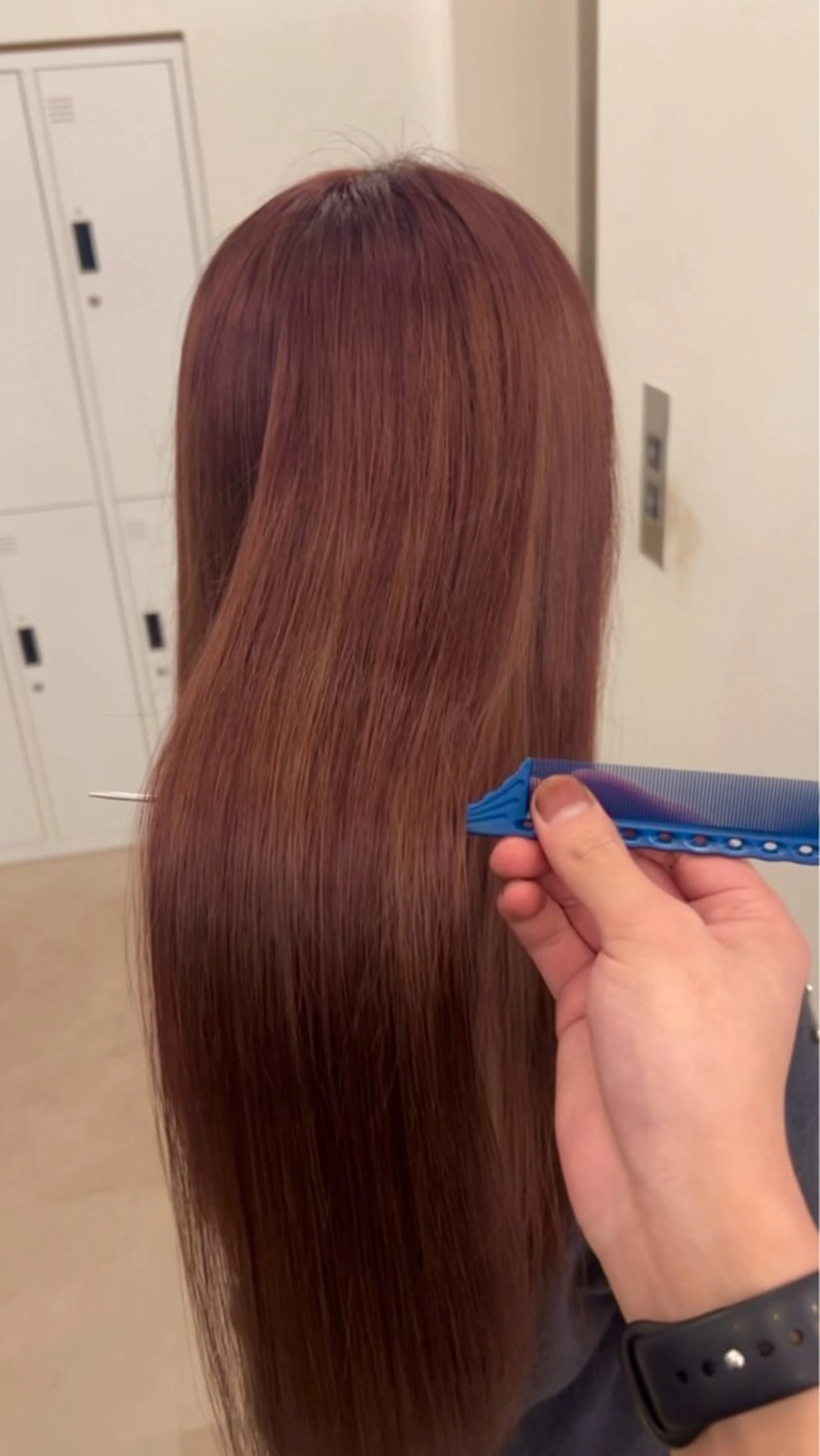 カラー ブラウンカラー レッドカラー サラツヤ縮毛 矯正✨meguのヘアスタイル