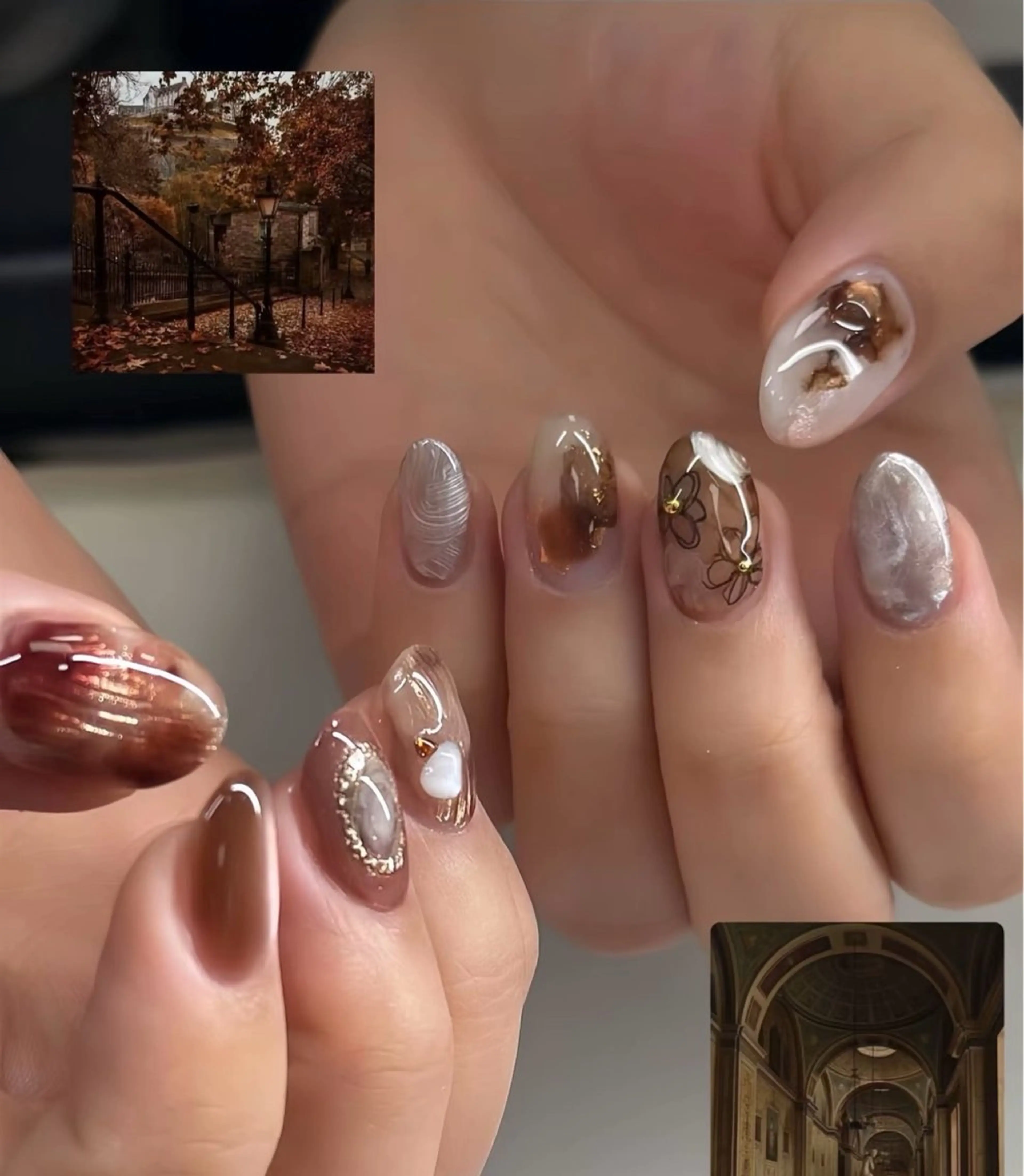 ネイル AMI NAIL 池袋所属・キム ハンのネイルデザイン