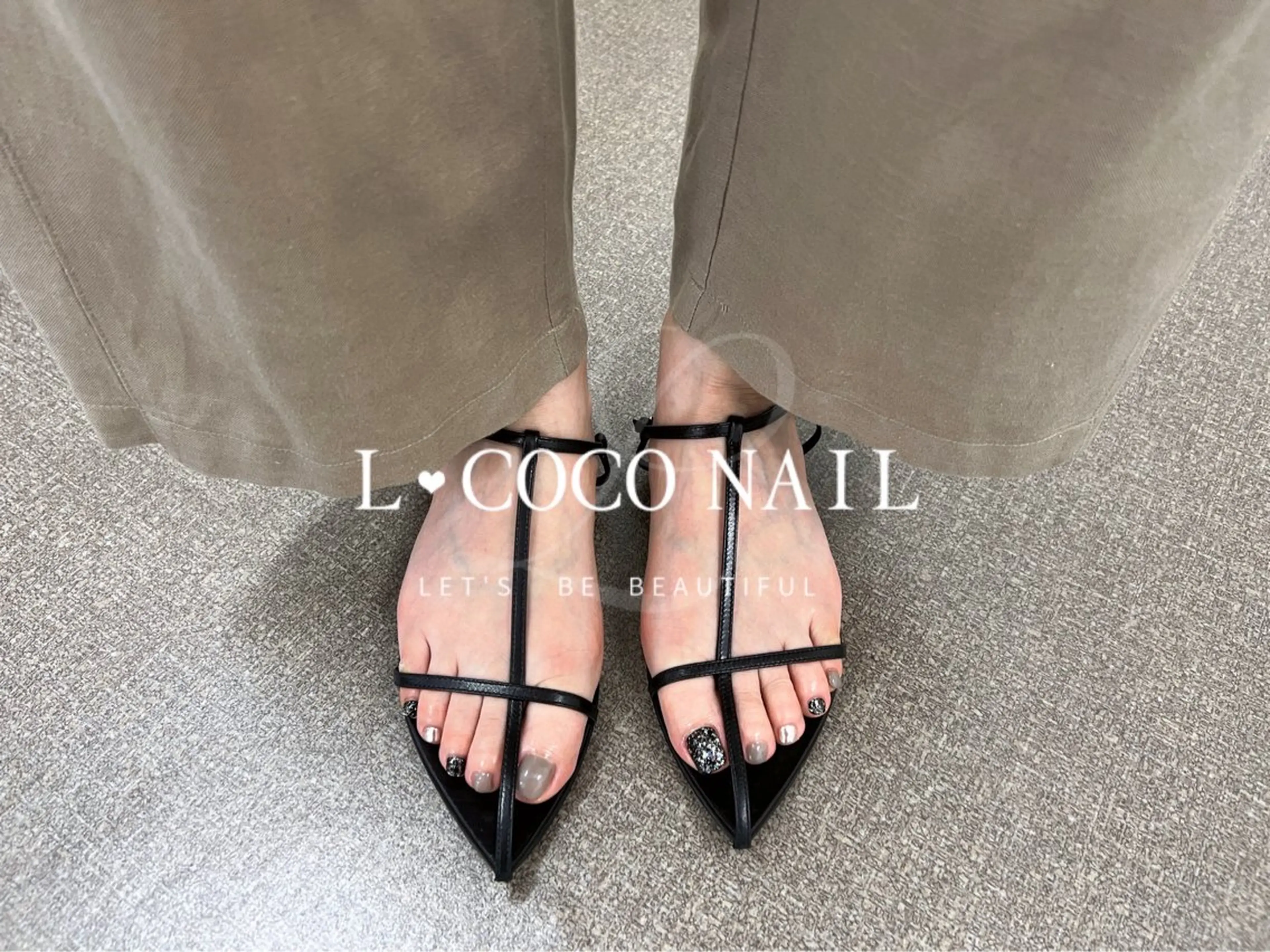 ネイル フットネイル L·COCO   Nail所属・L♡ COCO  nailのネイルデザイン