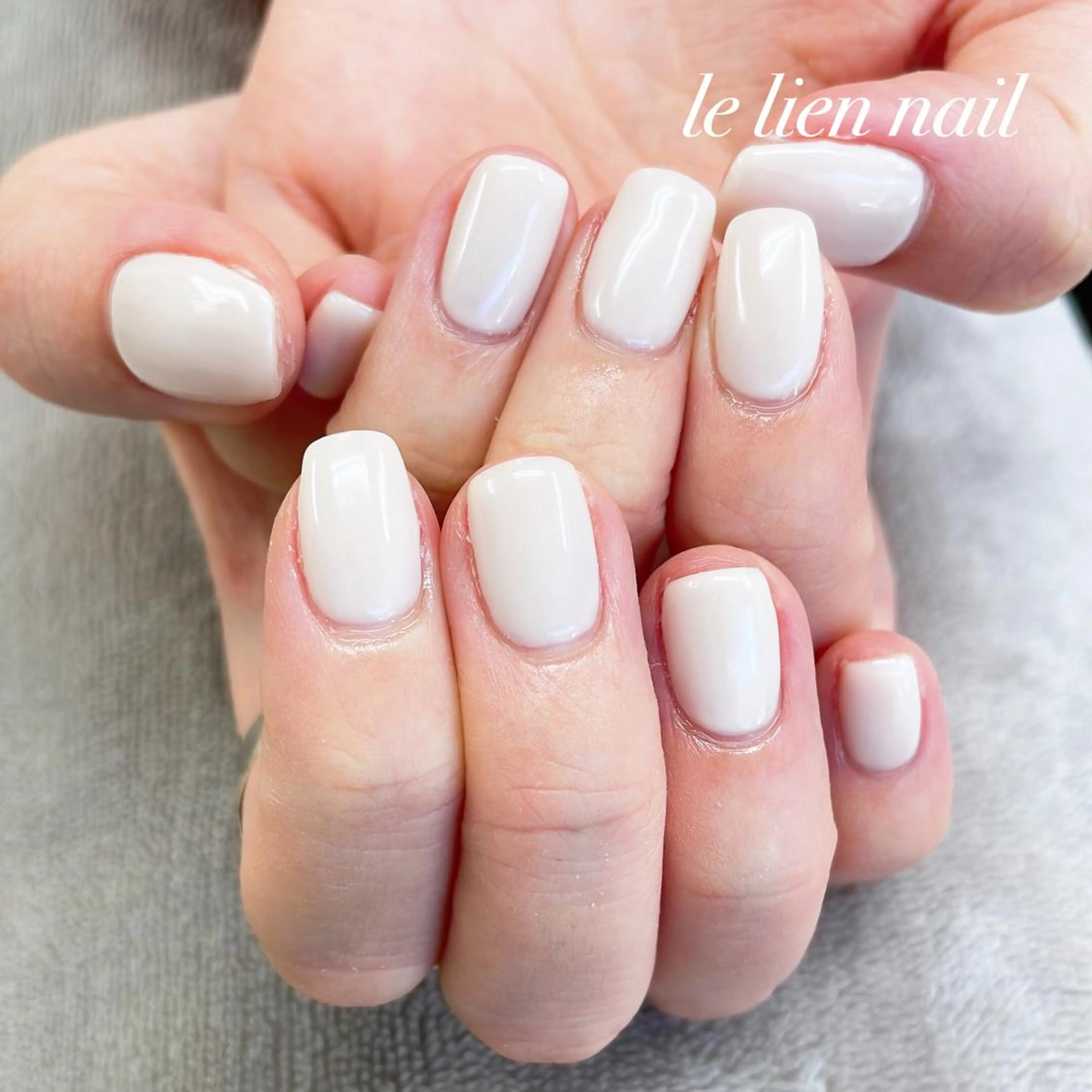 ショート le lien nailのネイルデザイン