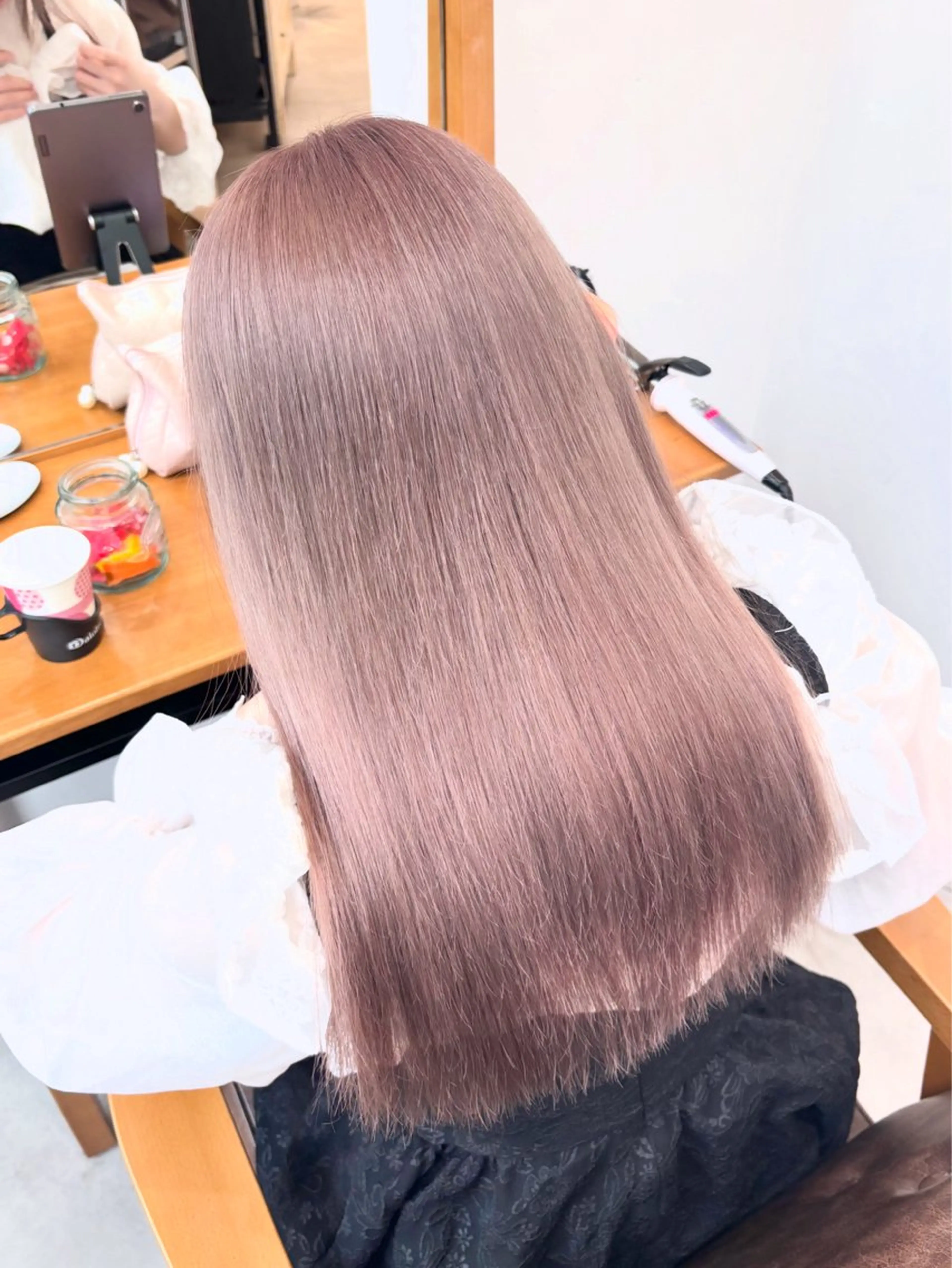 ロング カット ヘアカラー トリートメント little salt 渋谷店所属・akina＊ブリーチ ♡トレンドヘアのヘアスタイル