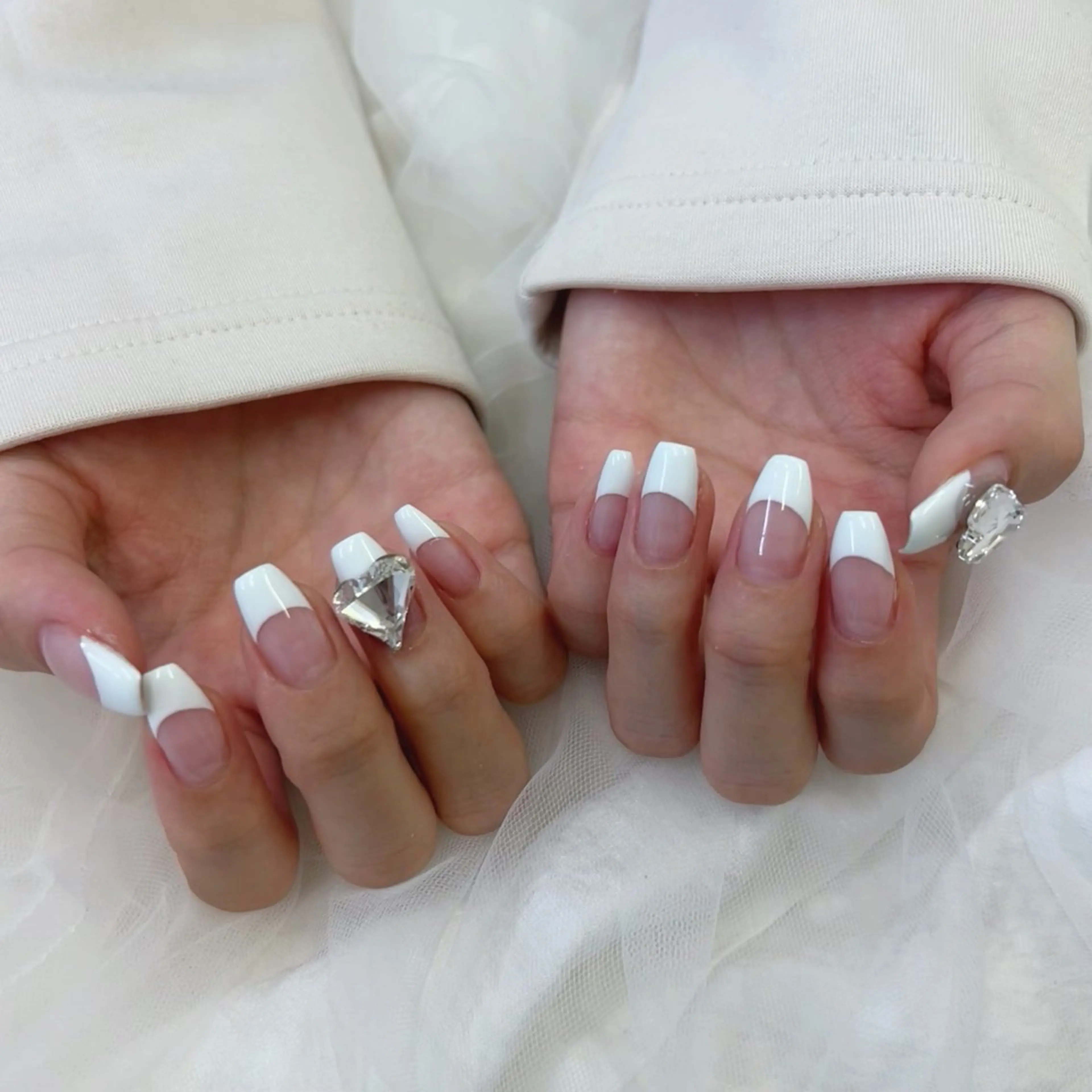 ネイル フレンチネイル CanI練馬 AYANOのネイルデザイン