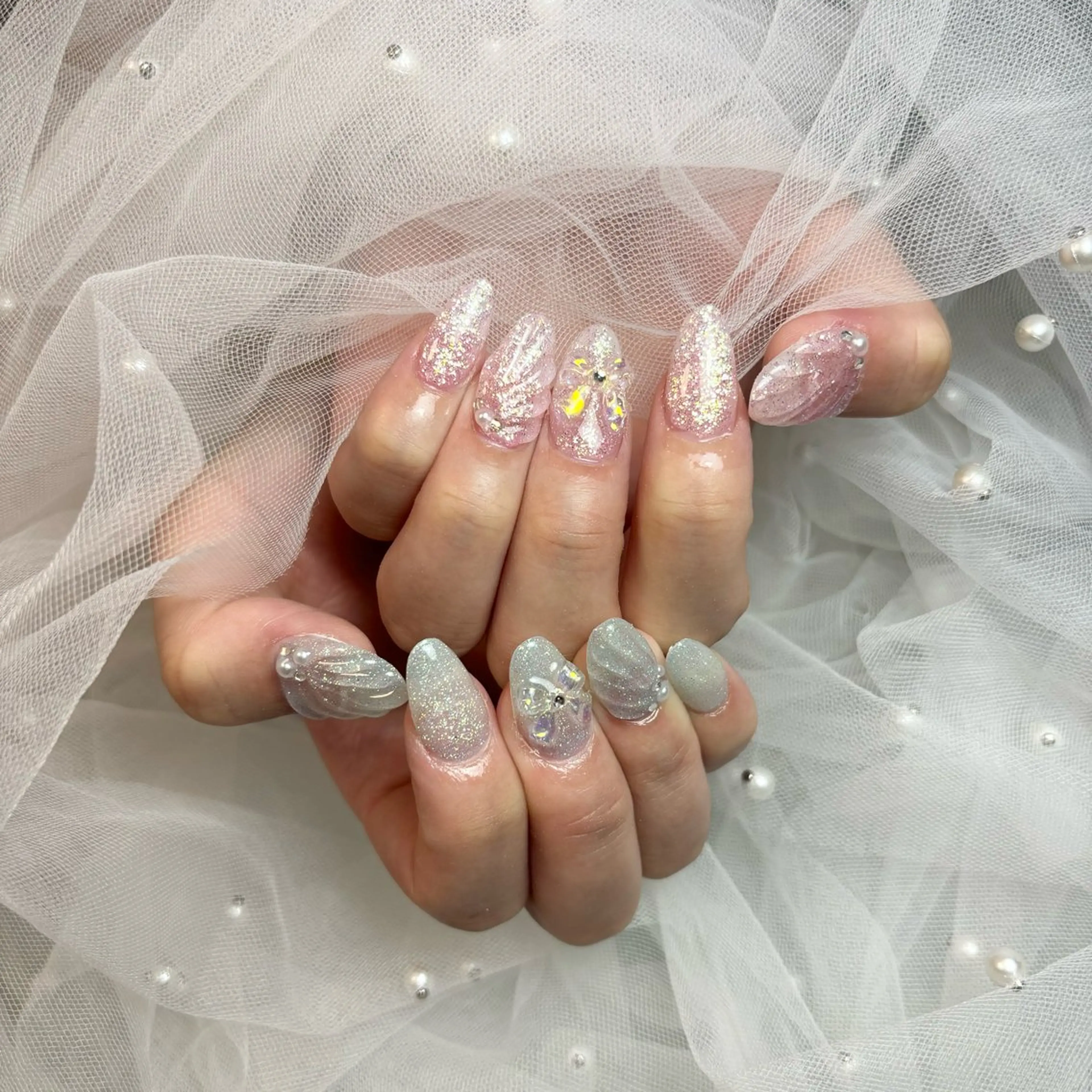 ネイル ハンドネイル ୨୧ mio୨୧のネイルデザイン