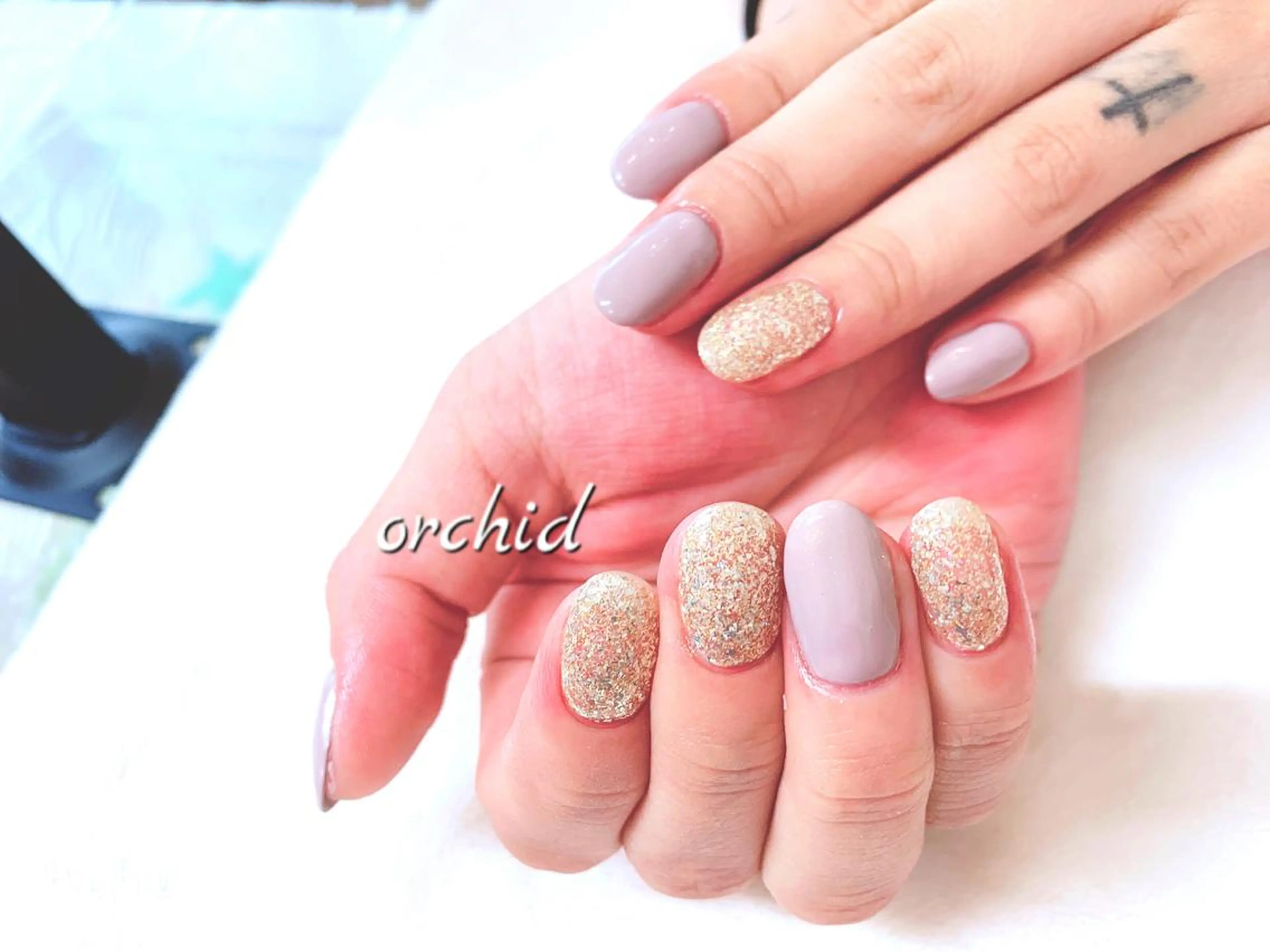 ネイル orchid ♡オーキッドのネイルデザイン