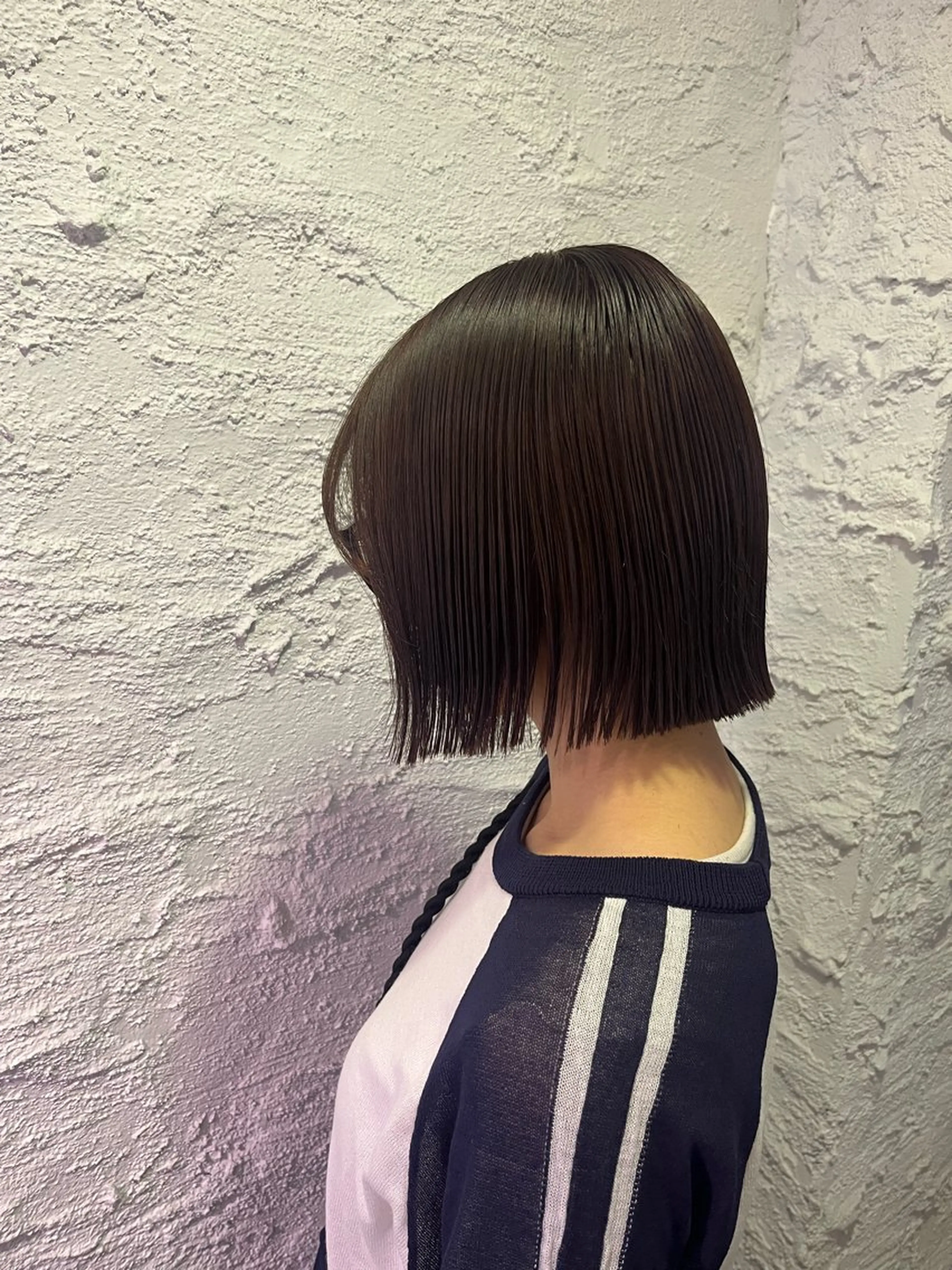 ショート 切りっぱなしボブ ボブ ショートヘア 小顔カット 外ハネヘア カット 【Ciyon.】 Momokoのヘアスタイル