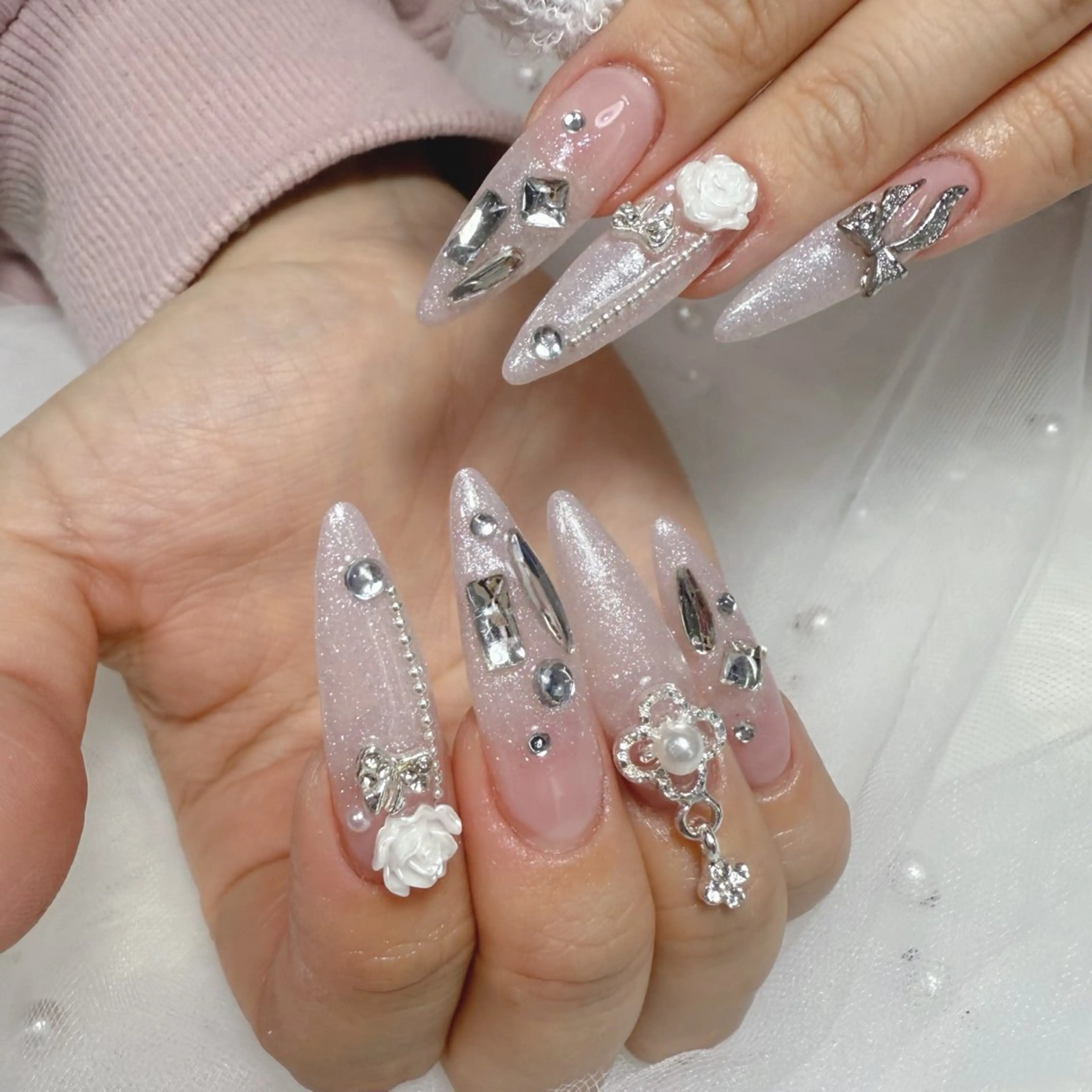 持ち込みデザイン💅チップリペア(Lサイズ)※盛モリコース・特殊アートなどは別料金です。の写真