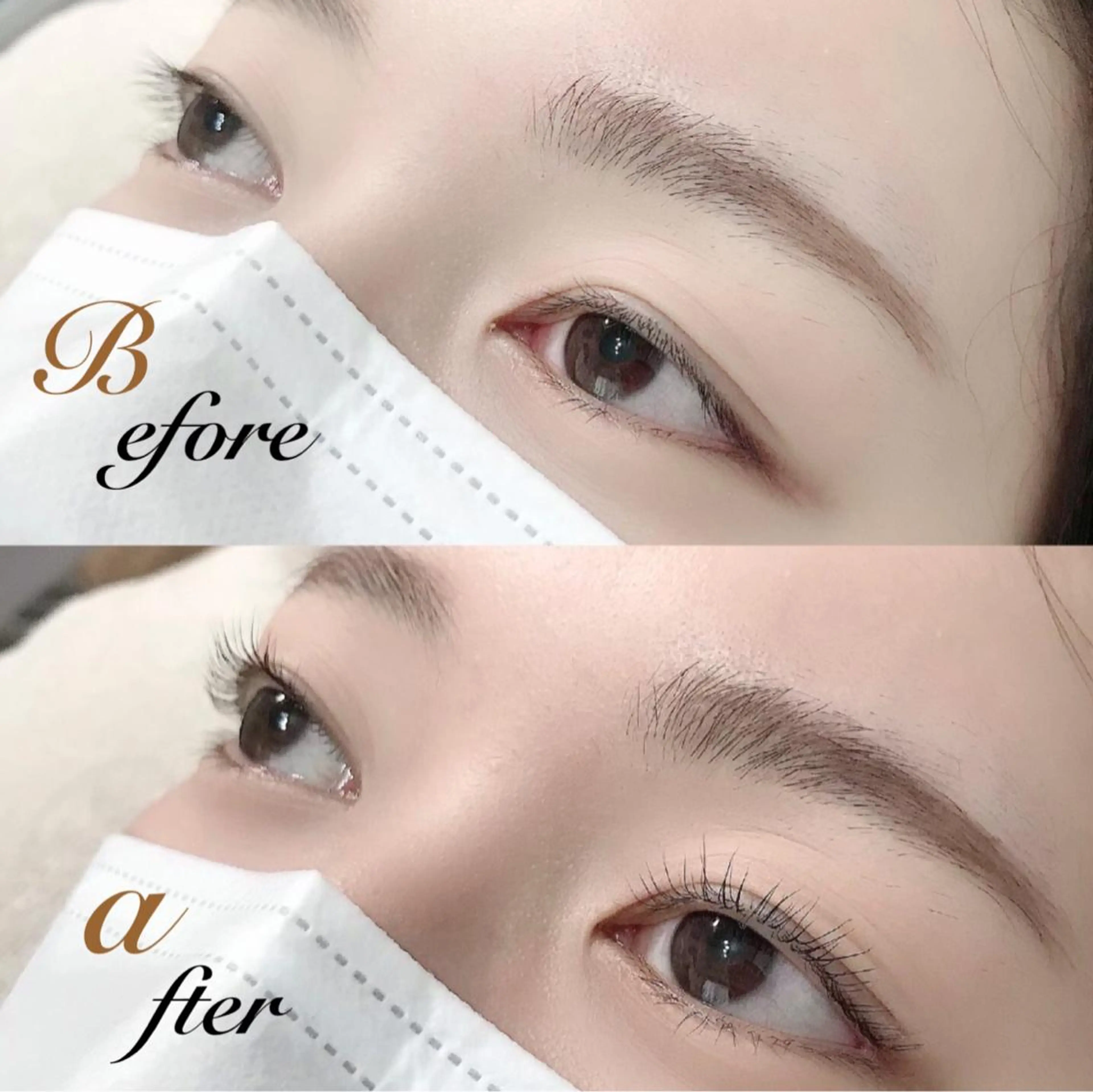 マツエク・マツパ ケラチンラッシュリフト eyelash presh yukaのマツエク・マツパデザイン