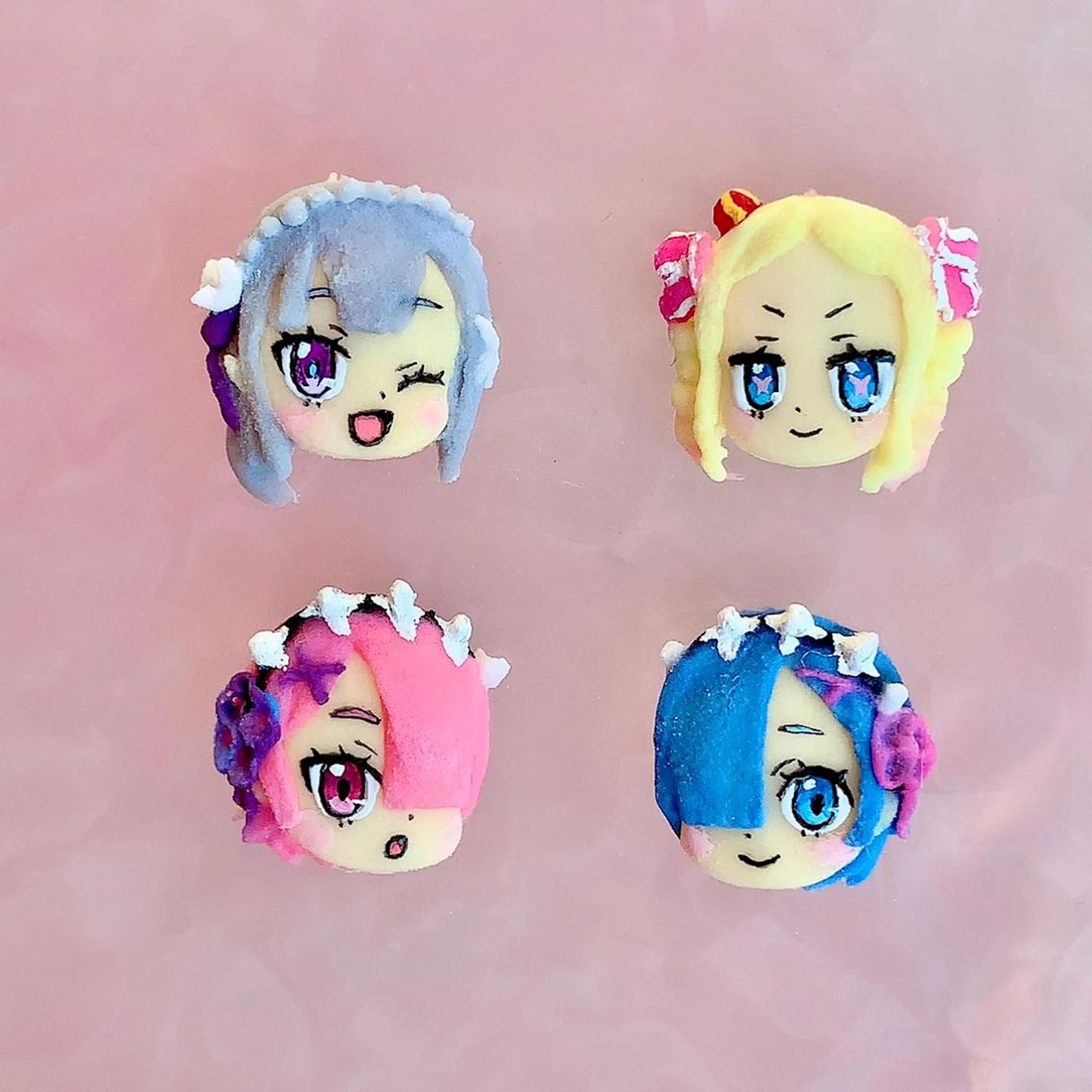 ネイル アートネイル オーロラネイル 氷ネイル・うるうるネイル キラキラネイル 韓国ネイル シェアサロンLei.g(レイジー)所属・3Dアートネイル💗 都築レナのネイルデザイン