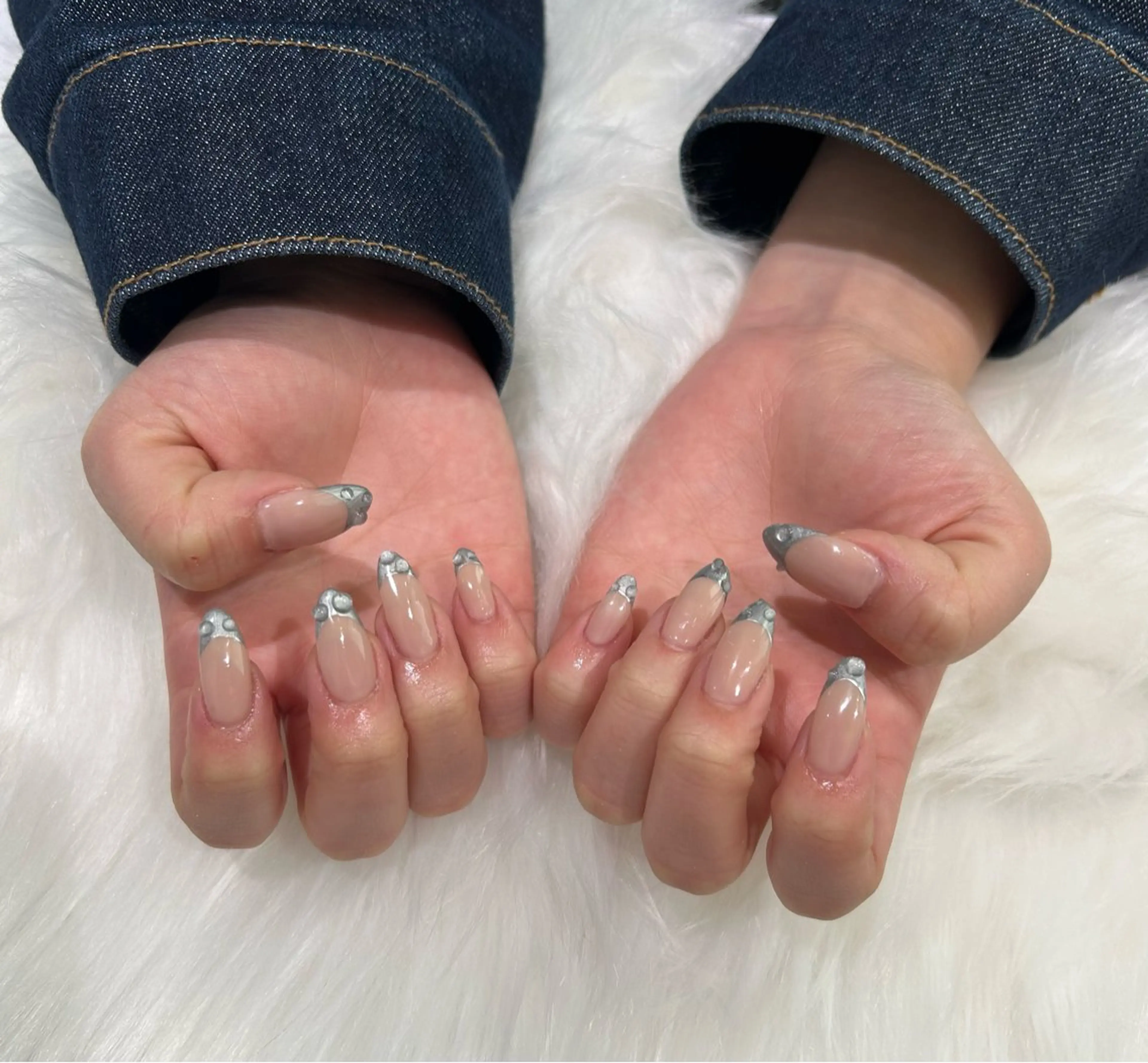 💅🏻💟U24限定 フレンチネイル 💅🏻💟(オフあり) 長さだしオフ➕550円の写真