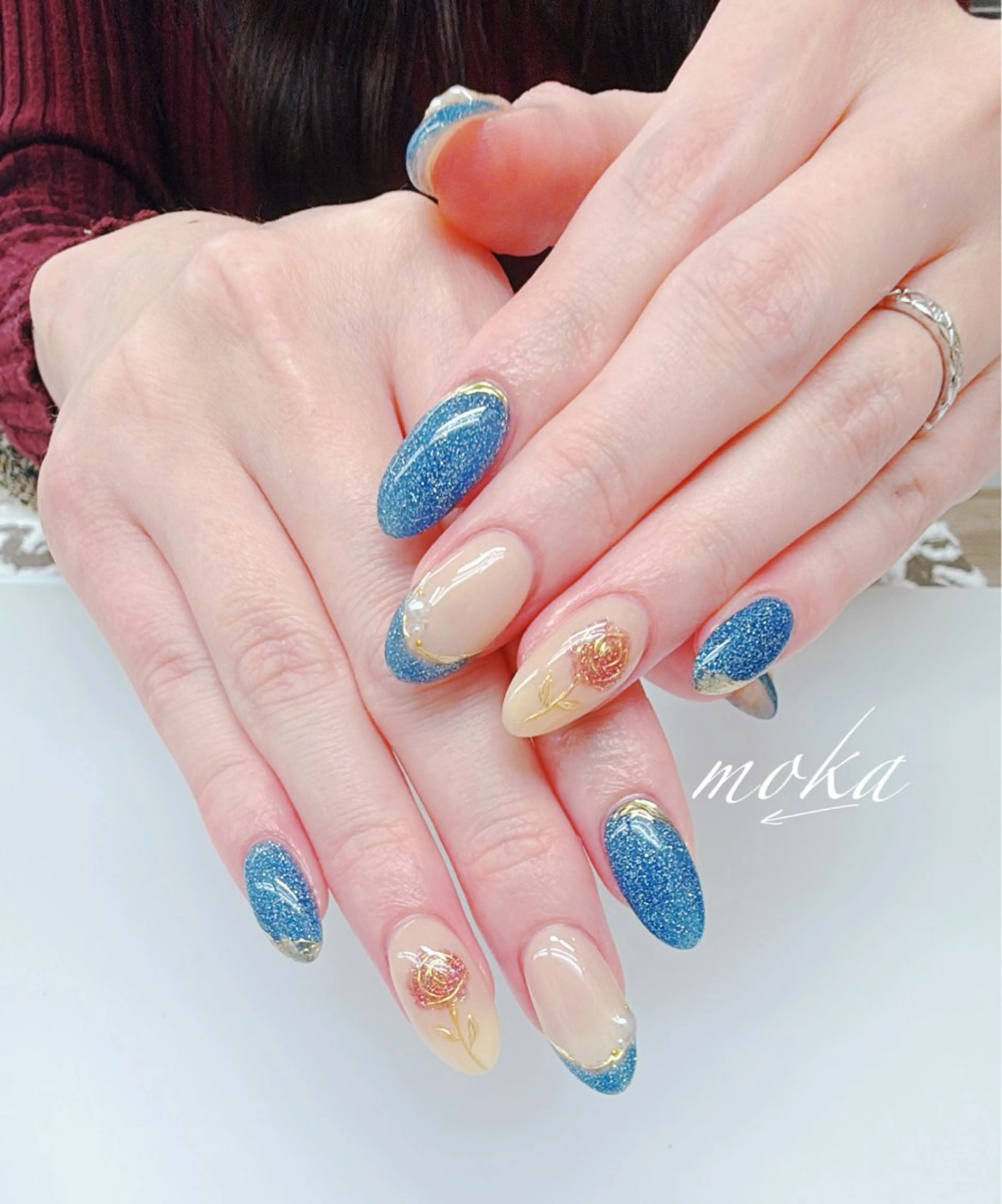ネイル ハンドネイル ハンドケア 胡蝶蘭レディースサロ ンNailMOKAのネイルデザイン