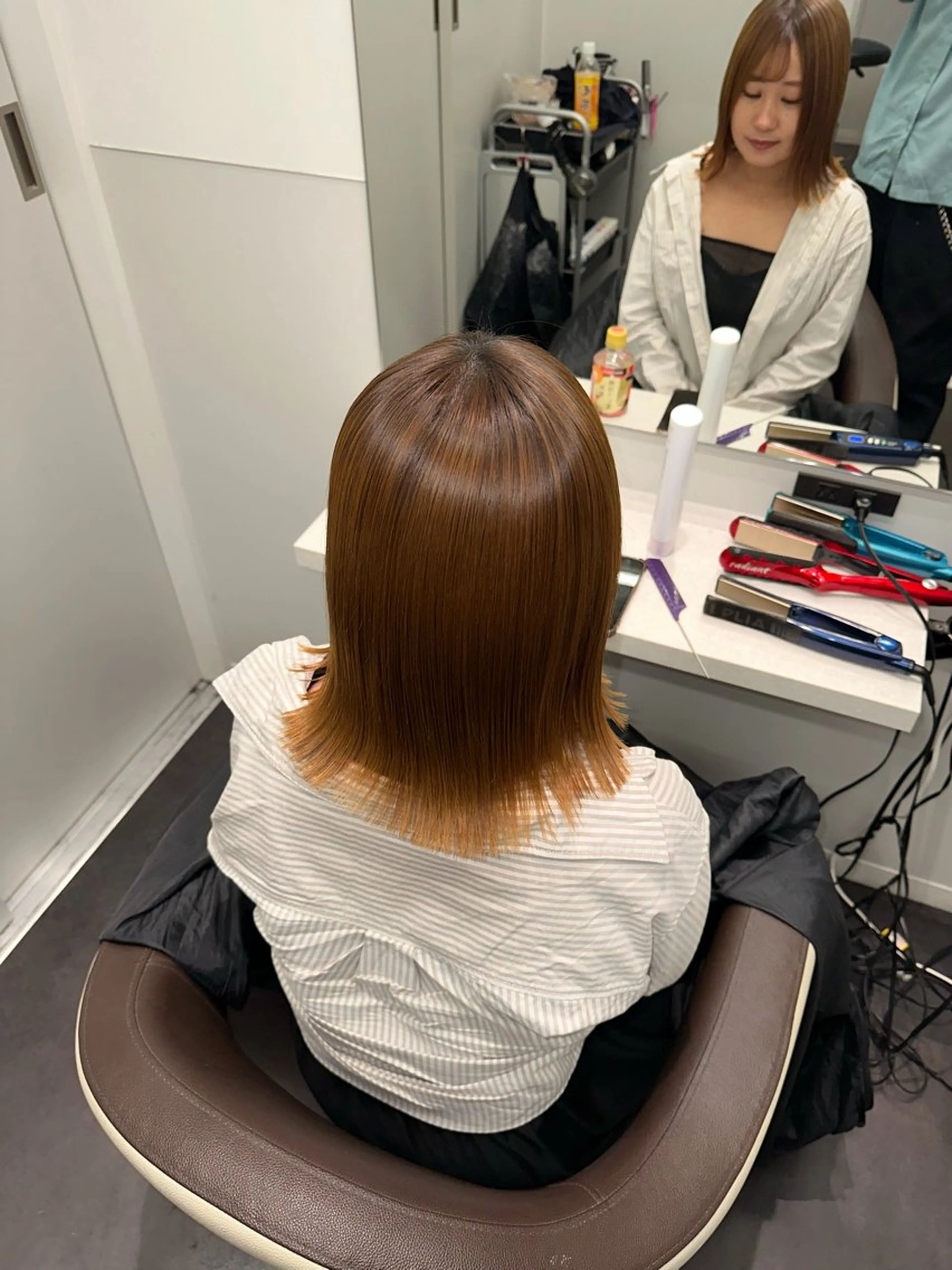 ミディアム Wisteria所属・美髪特化✨ 伊織✨縮毛矯正✨のヘアスタイル