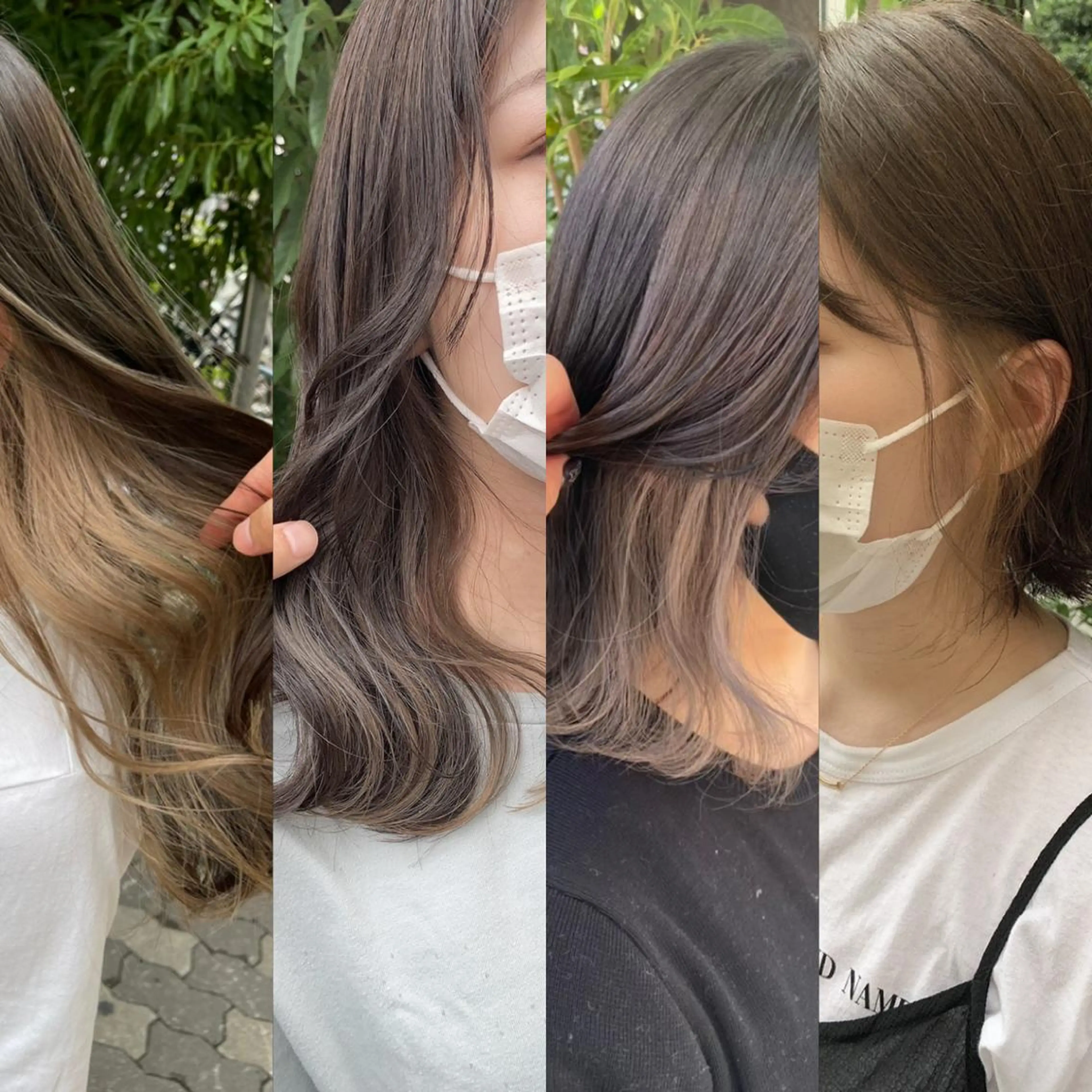セミロング 亀川蓮 Agu hairのヘアスタイル