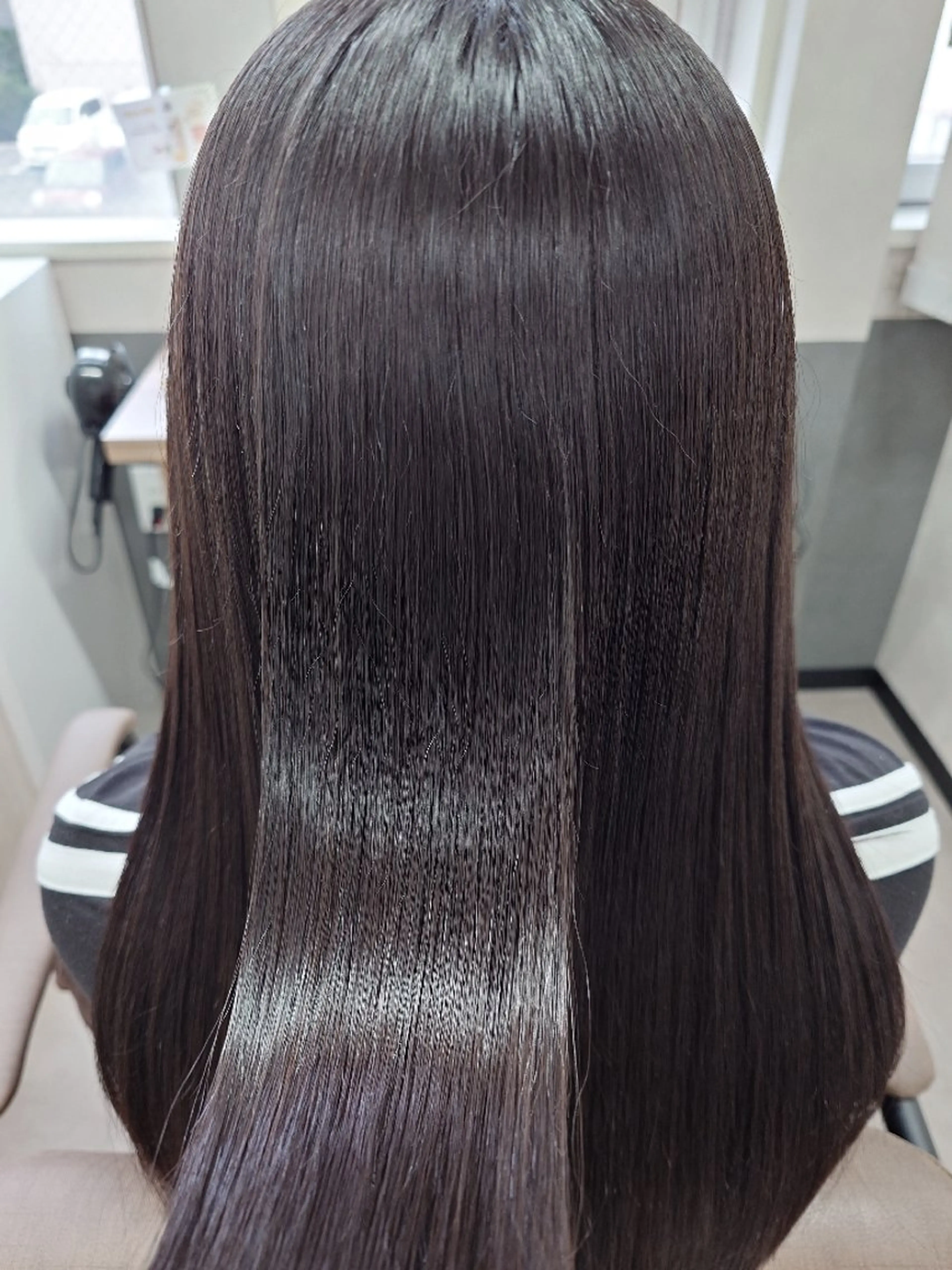 🎉1周年期間限定1日1名様金木犀の香りオリジナルヘアオイル100ml付☆カット髪質改善縮毛矯正5STEPトリートメントの写真