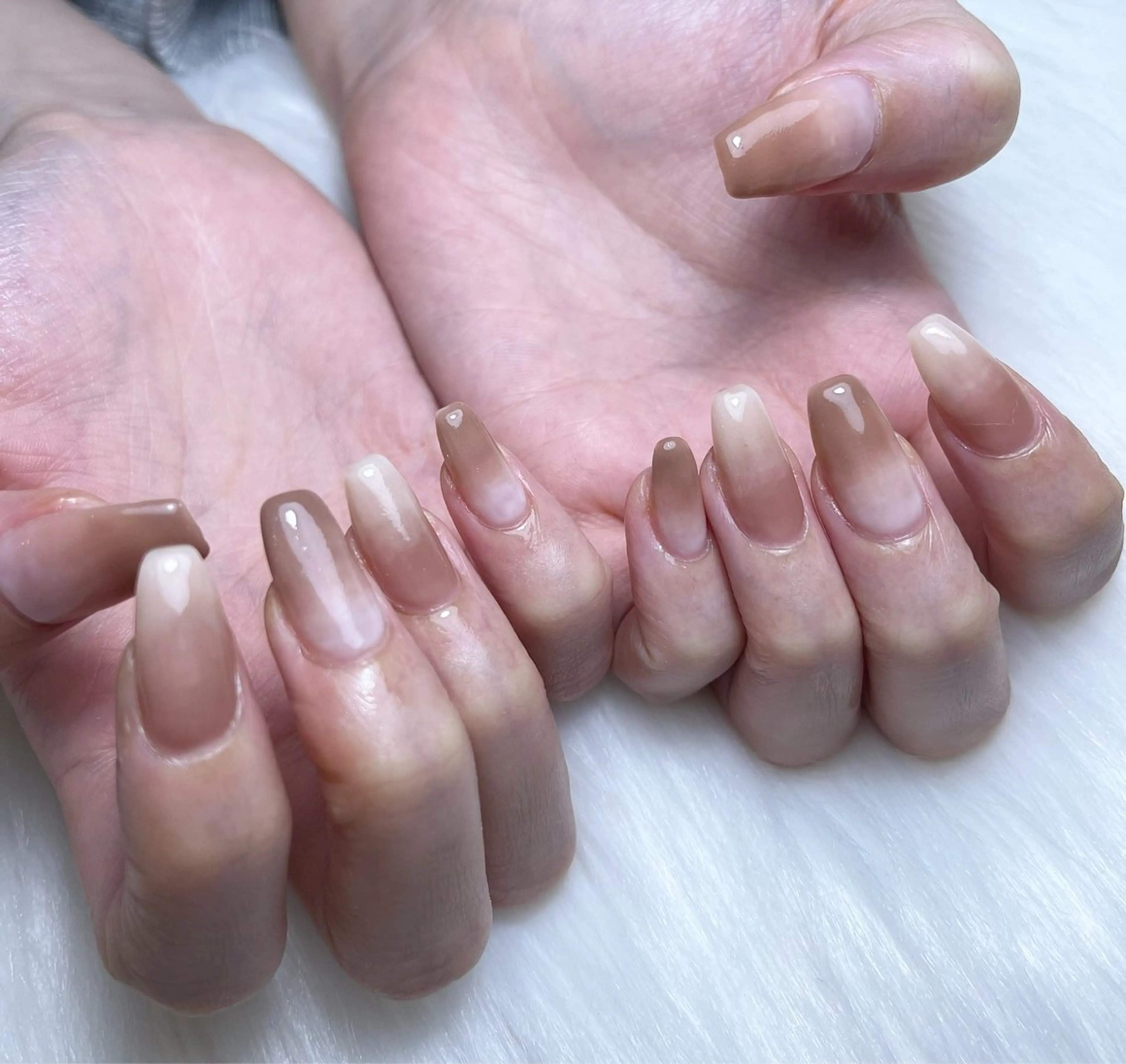 ネイル グラデーション #Amin所属・#Amin nail salonのネイルデザイン