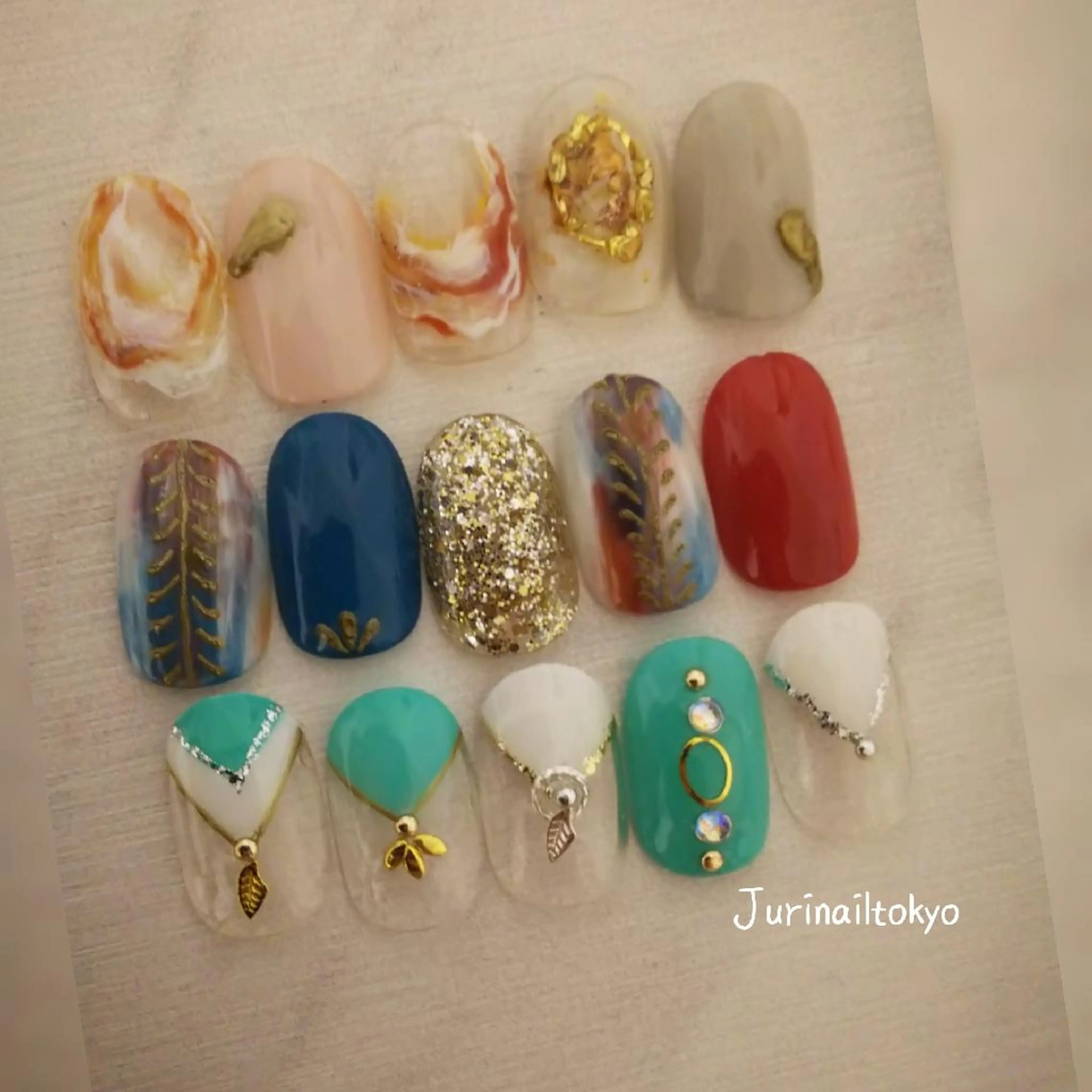ネイル jurinailtokyo所属・jurinail tokyoのネイルデザイン