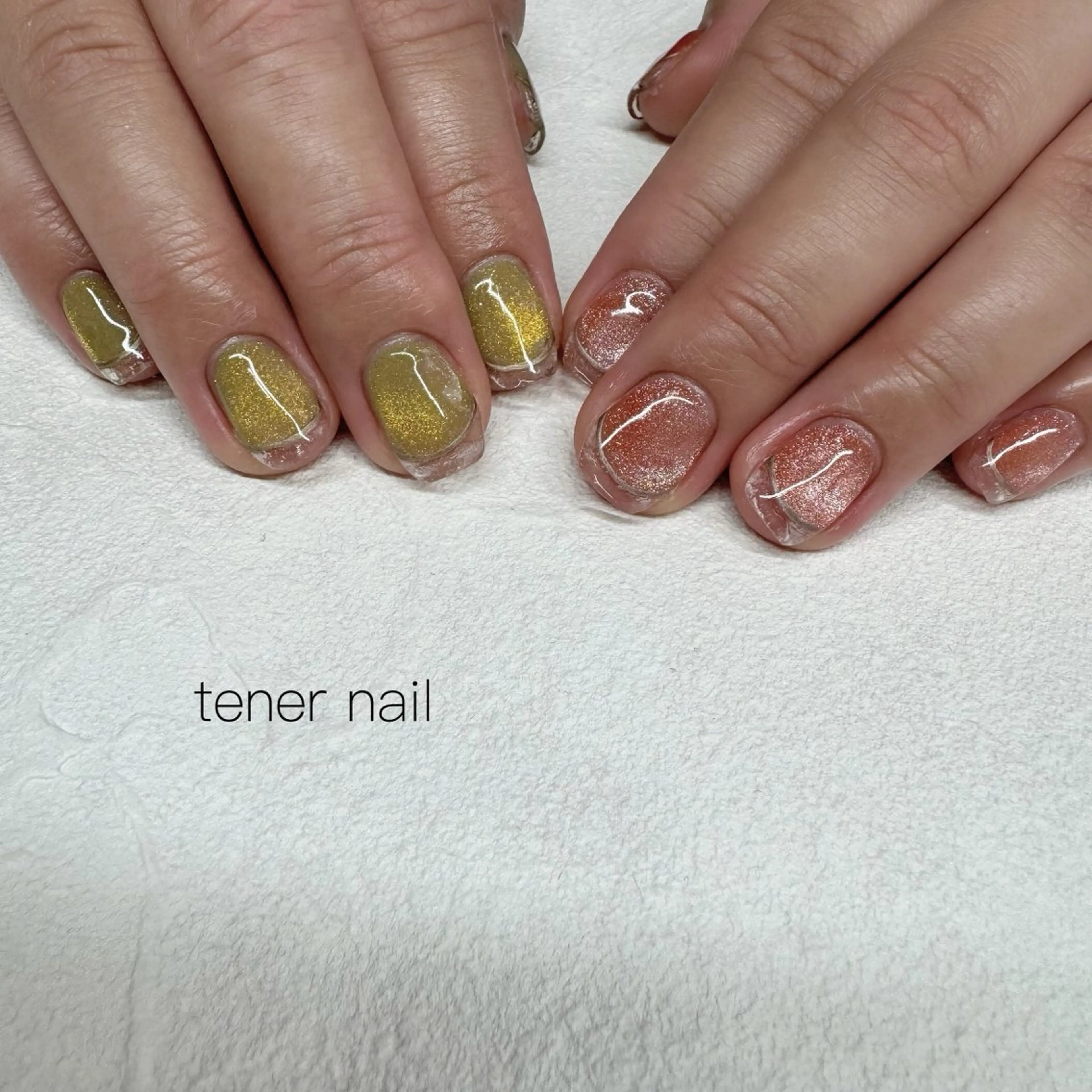 ネイル クリアネイル フレンチネイル ハンドネイル tener  nail  テネルネイル所属・テネルネイル tener nailのネイルデザイン